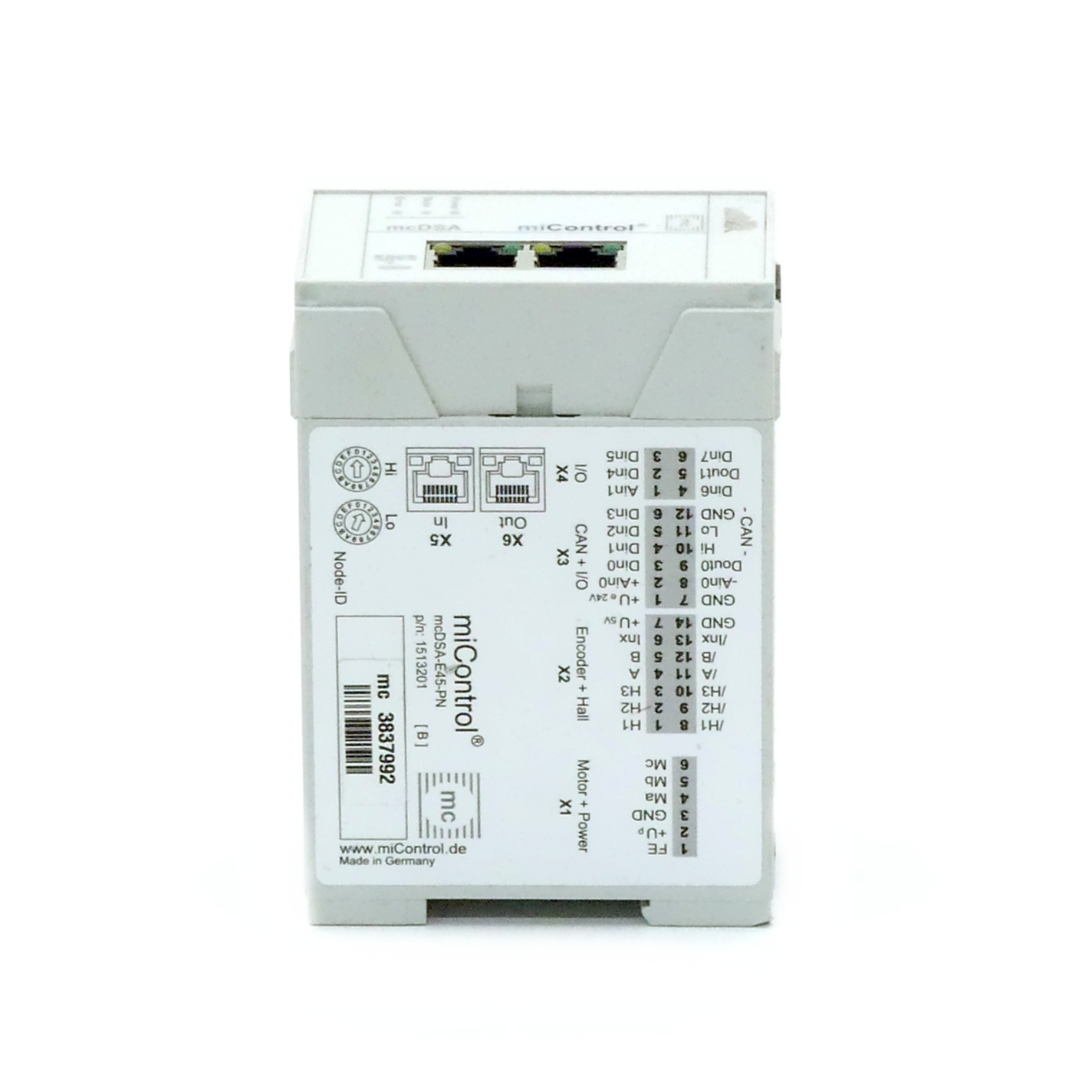 Servo Amplifier mcDSA-E45-PN 