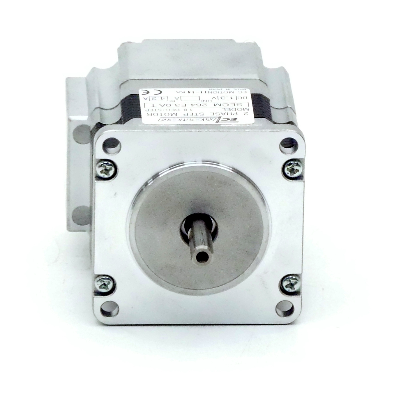 NEMA23 2-phase stepper motor 1.8° 0.39 Nm 3.0 A Front shaft: 6.35 mm  
