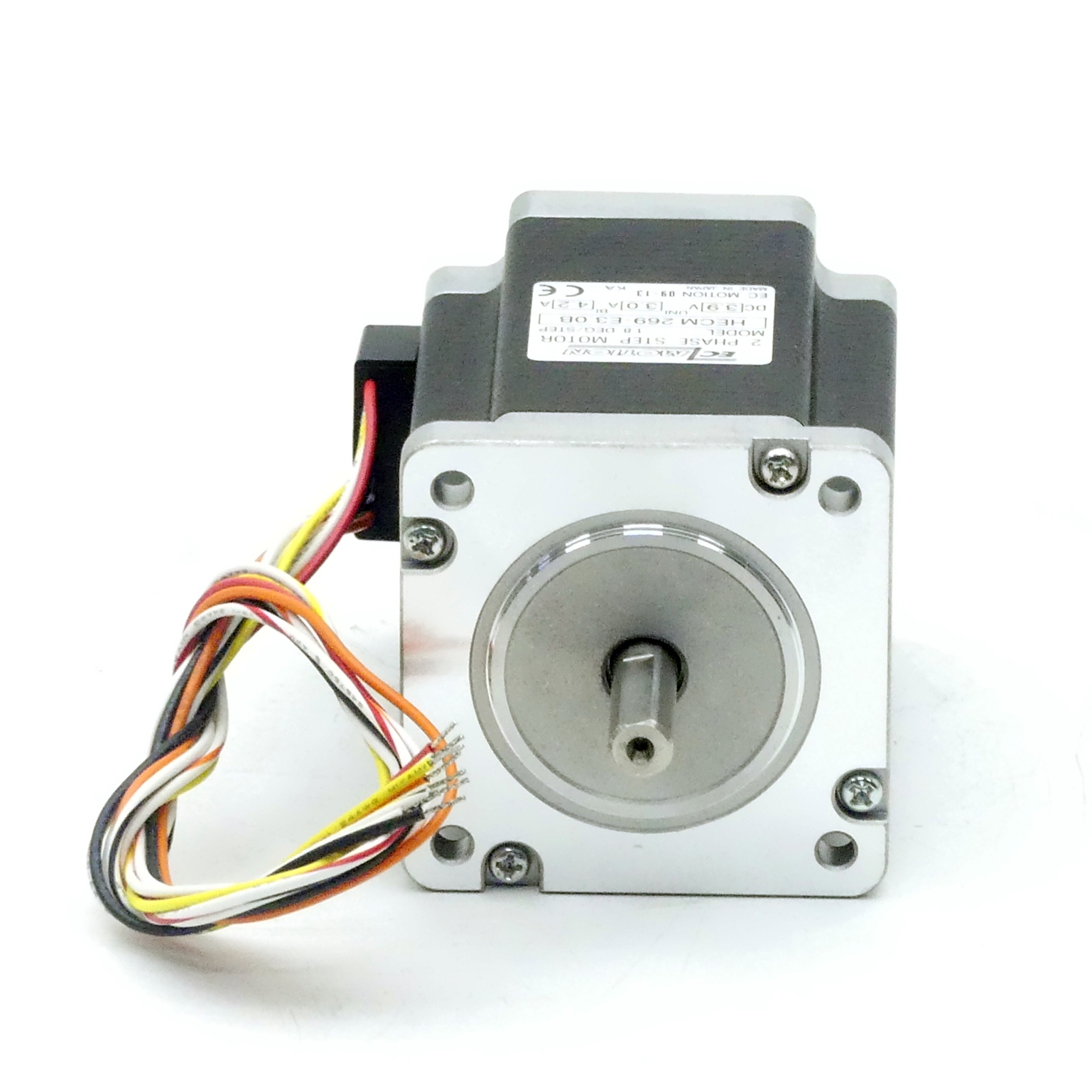 NEMA24 2-phase stepper motor 1.8° 2.45Nm Strands: 8 3.0A 2 shaft ends: 8mm  