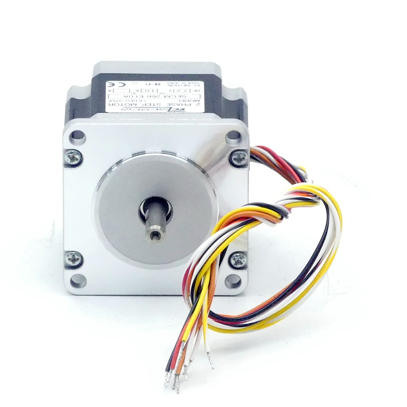 NEMA23 2-phase stepper motor 1.8° 0.9Nm Strands: 8 1.0A Front shaft: 6.35mm  