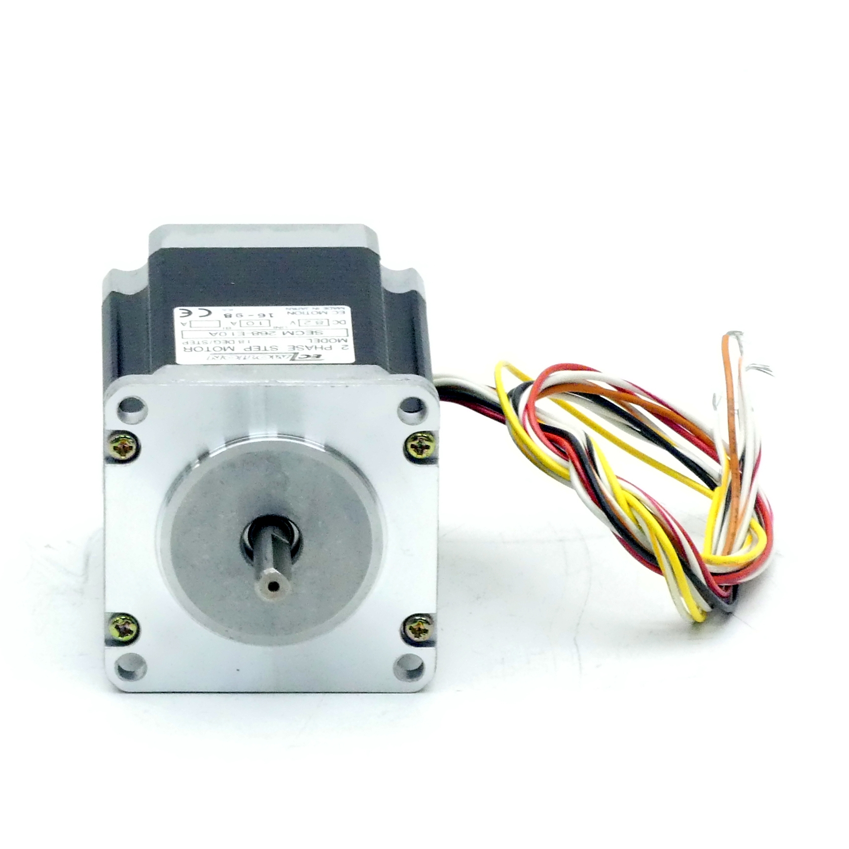 NEMA23 2-phase stepper motor 1.8° 1.35Nm Strands: 8 1.0A Front shaft: 6.35mm  
