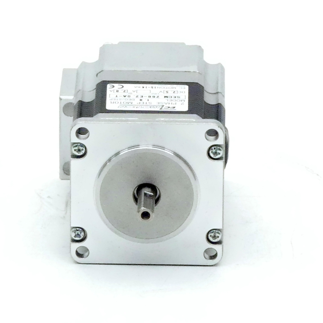 NEMA23 2-phase stepper motor 1.8° 0.9Nm Junction box 2.0A Front shaft: 6.35mm  