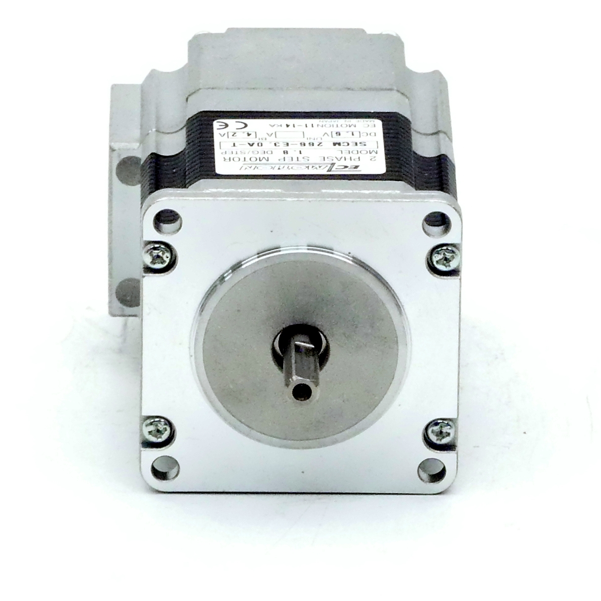 NEMA23 2-phase stepper motor 1.8° 0.9Nm Junction box 3.0A Front shaft: 6.35mm  