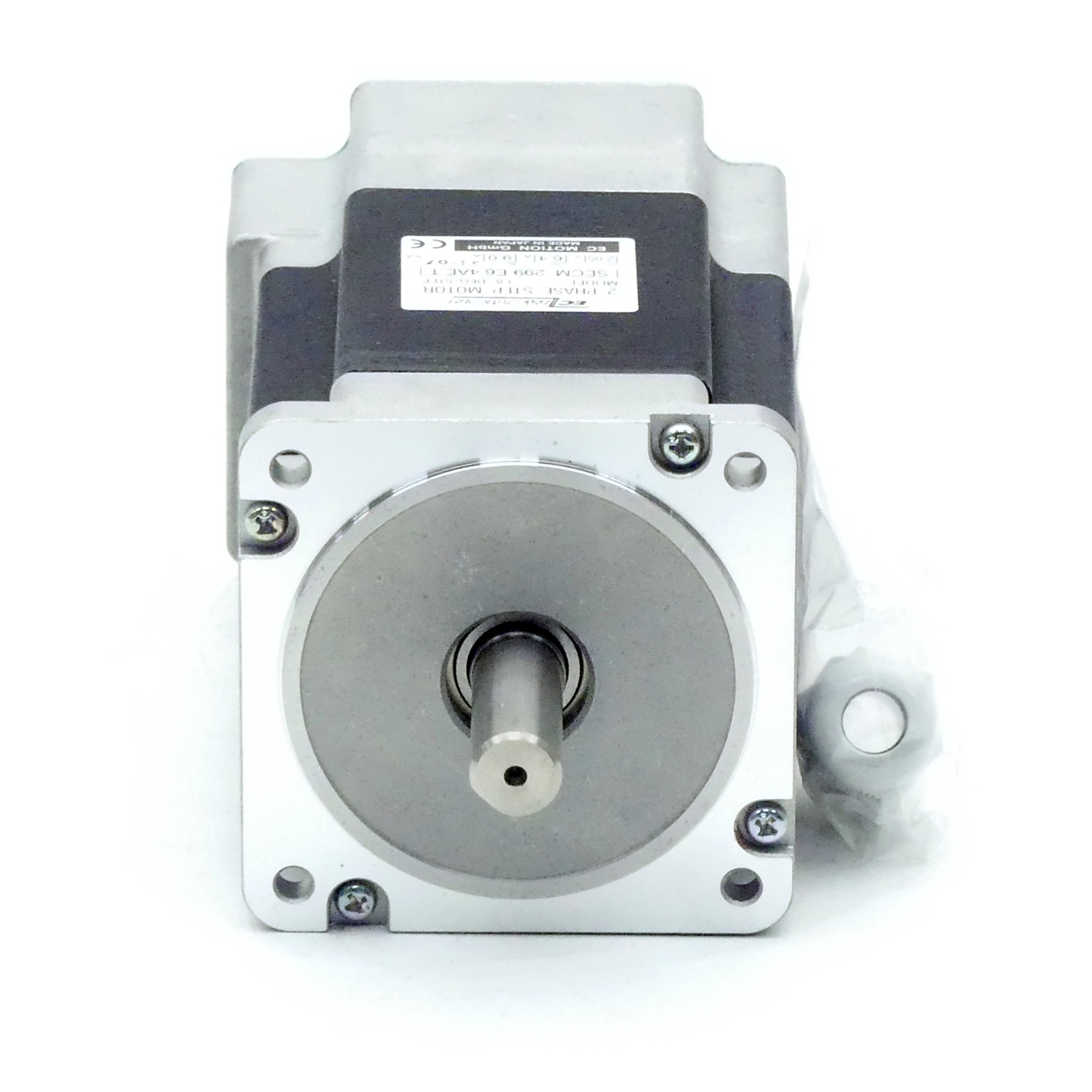 NEMA34 2-Phasen-Schrittmotor 1.8° 5.0Nm Anschlußkasten 6.4A Frontwelle:14mm  