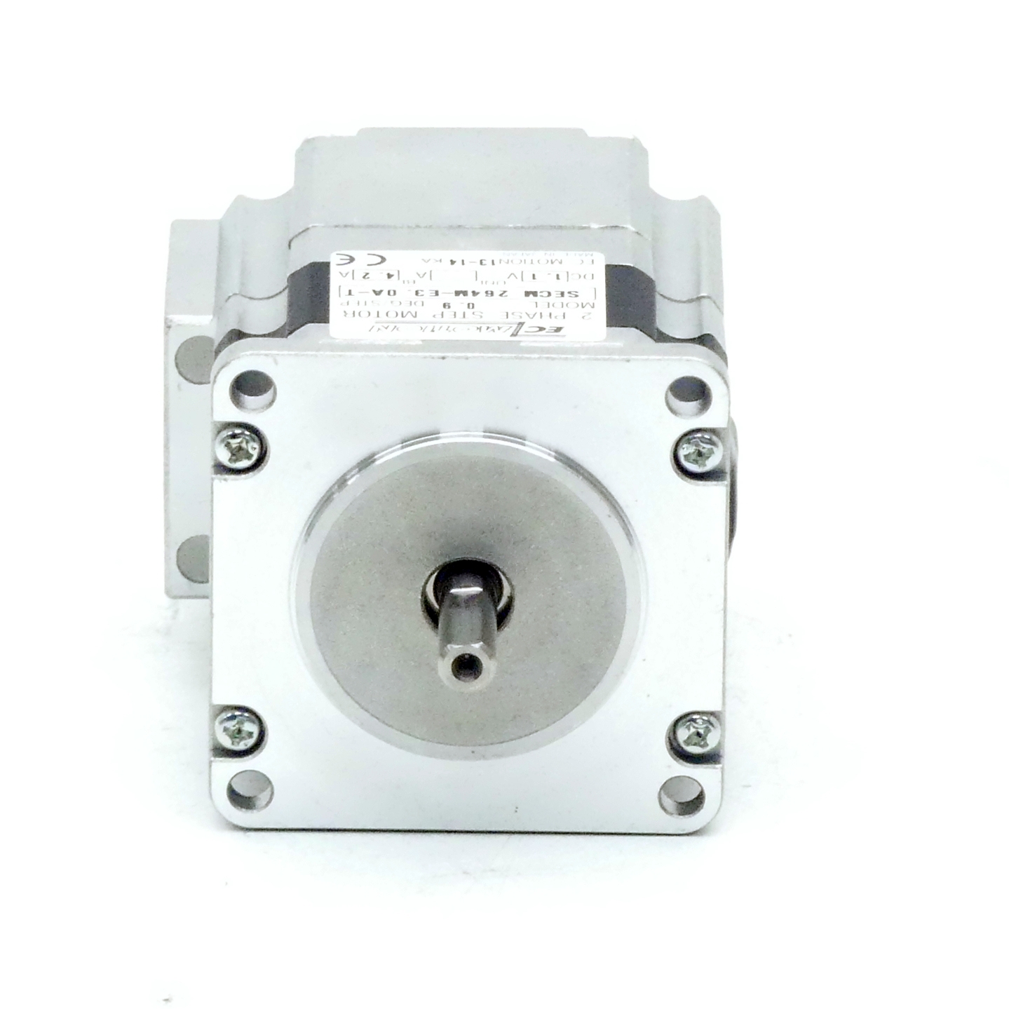 NEMA23 2-Phasen-Schrittmotor 0.9° 0.44Nm Anschlußkasten 3.0A Frontwelle:6.35mm  