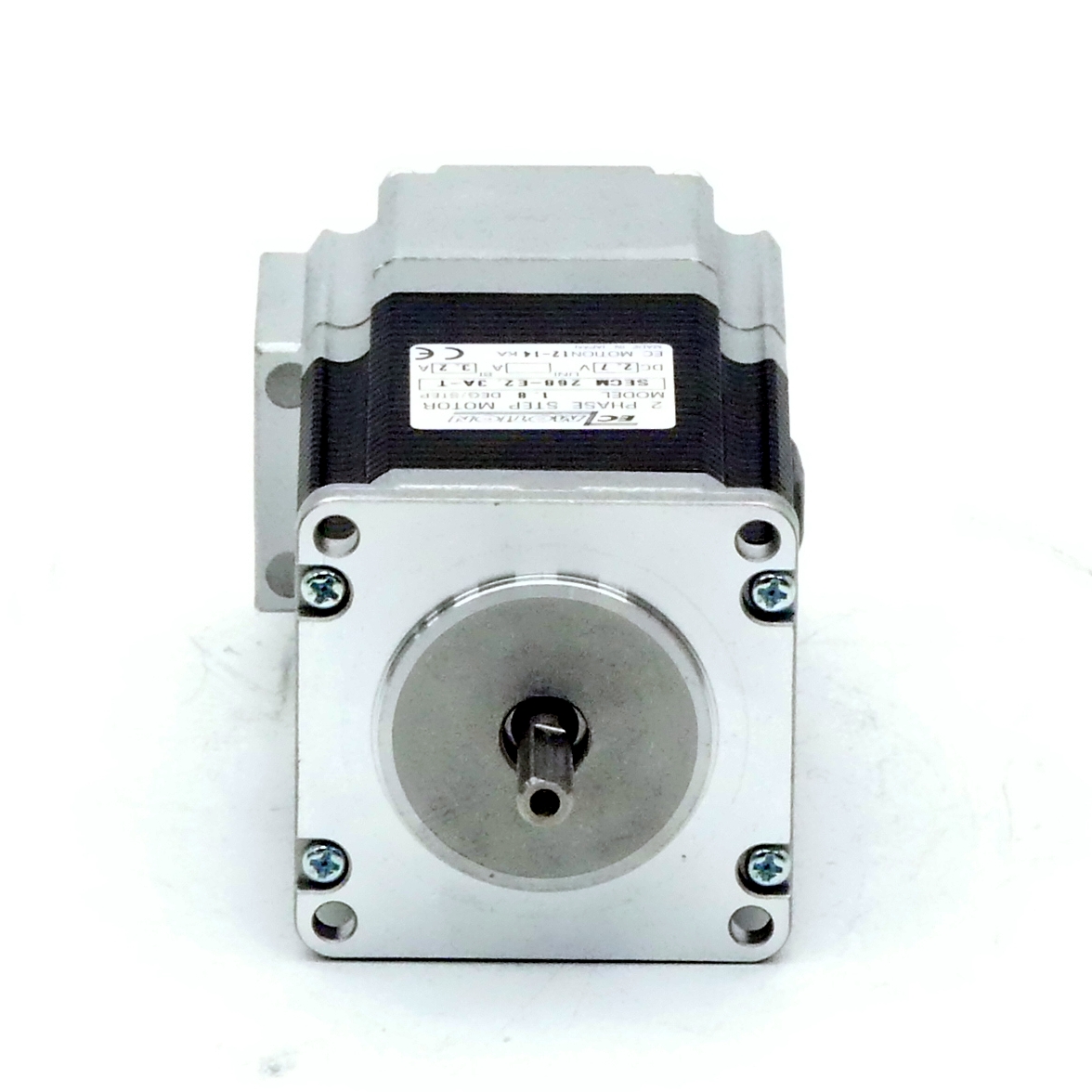 NEMA23 2-Phasen-Schrittmotor 1.8° 1.35Nm Anschlußkasten 2.3A Frontwelle:6.35mm  
