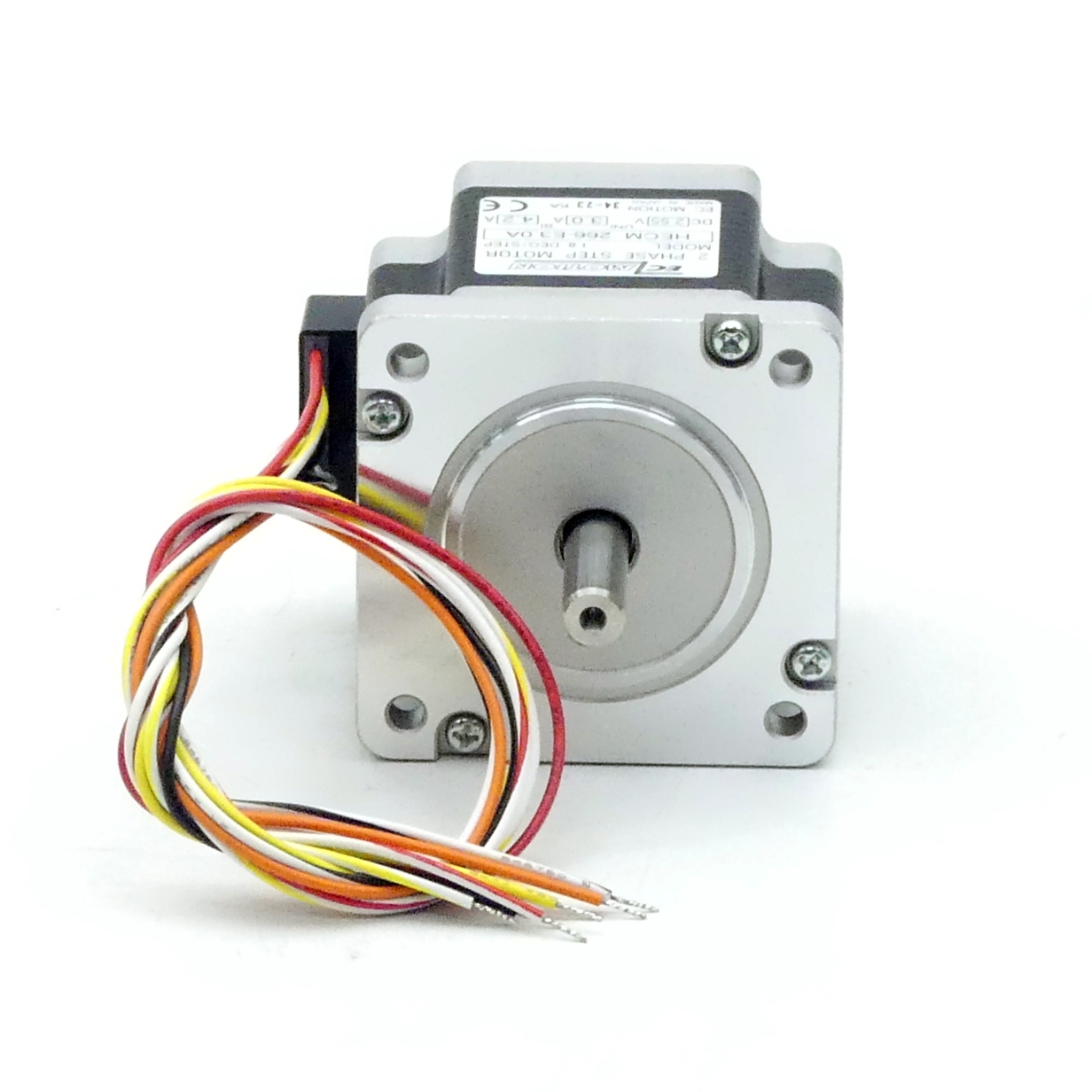NEMA24 2-Phasen-Schrittmotor 1.8° 1.35Nm Litzen:8 3.0A Frontwelle:8mm  