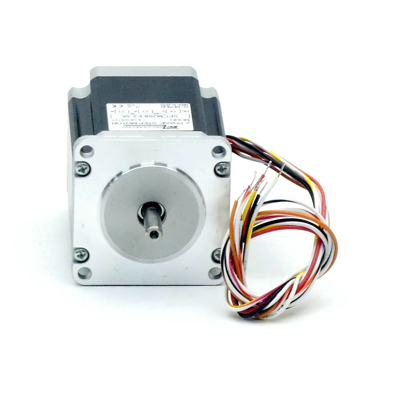 NEMA23 2-phase stepper motor 1.8° 1.35Nm Strands: 8 2.3A Front shaft: 6.35mm  
