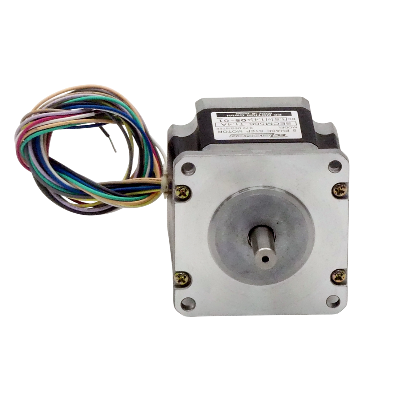 SIZE60 5-phase stepper motor 0.72° 0.83Nm Strands: 10 1.4A Front shaft: 8mm  