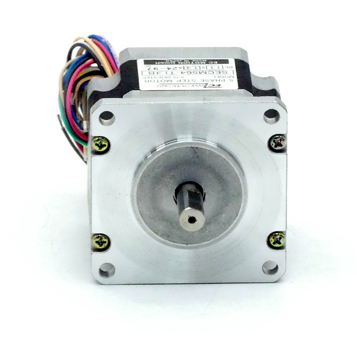 SIZE60 5-Phasen-Schrittmotor 0.72° 0.42Nm Anschlußkasten 1.4A 2-Wellenenden:8mm  