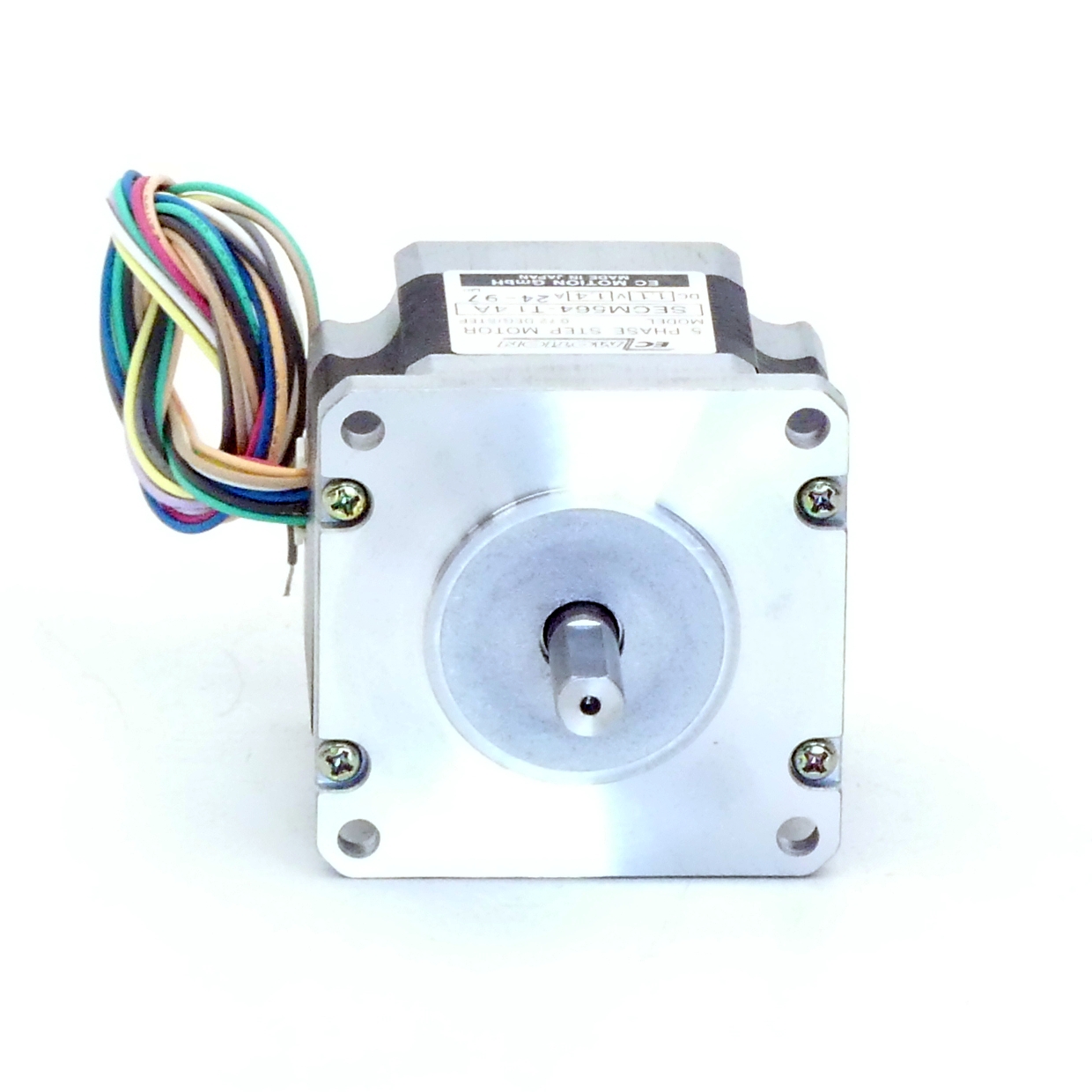 SIZE60 5-phase stepper motor 0.72° 0.42Nm Connection box 1.4A Front shaft: 8mm  