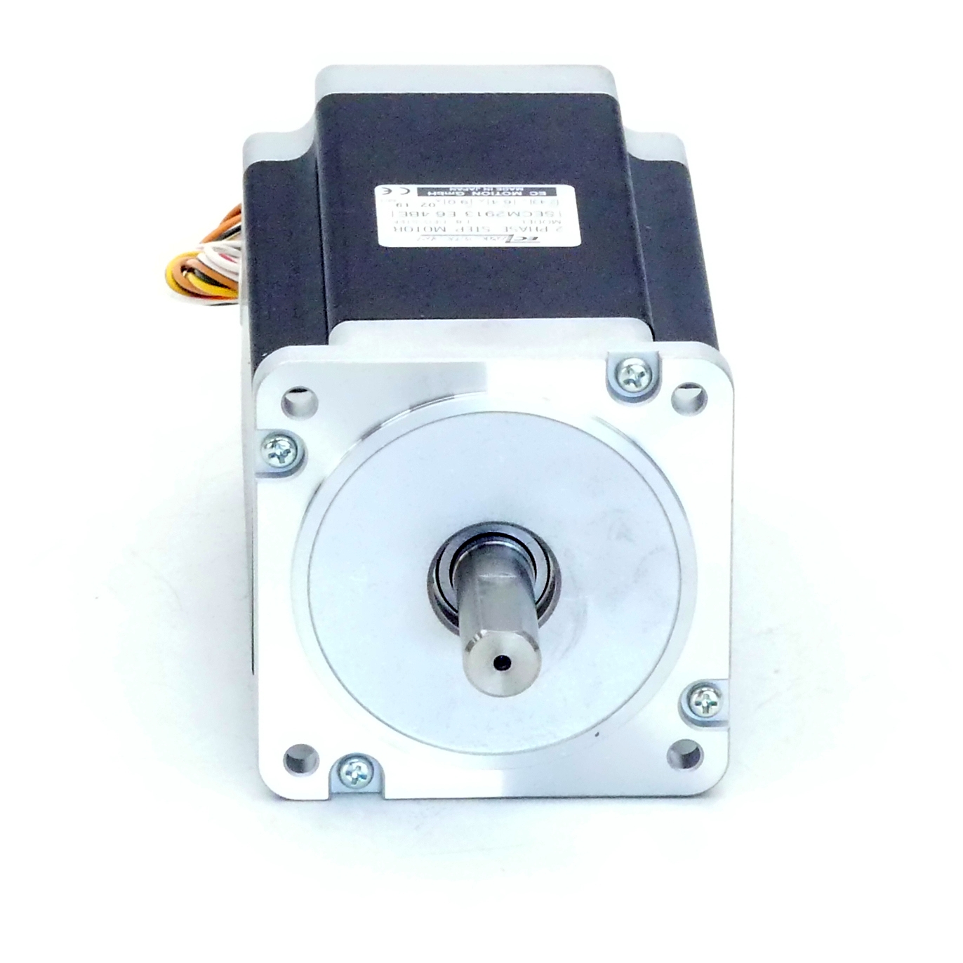 NEMA34 2-Phasen-Schrittmotor 1.8° 7.2Nm Litzen:8 6.4A 2-Wellenenden:14mm  Neu OVP