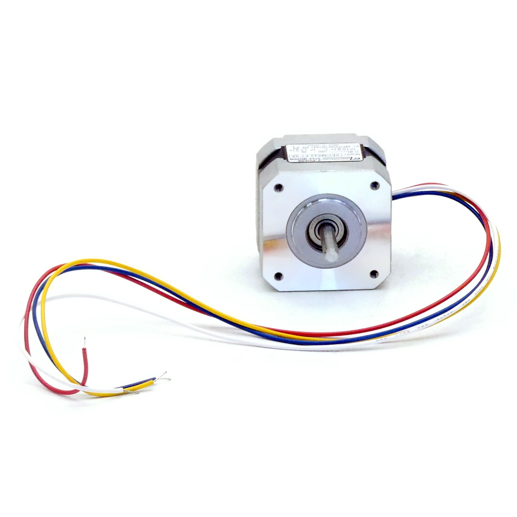 NEMA17 2-phase stepper motor 1.8° 0.22Nm Strands: 4 1.3A Front shaft: 5mm  