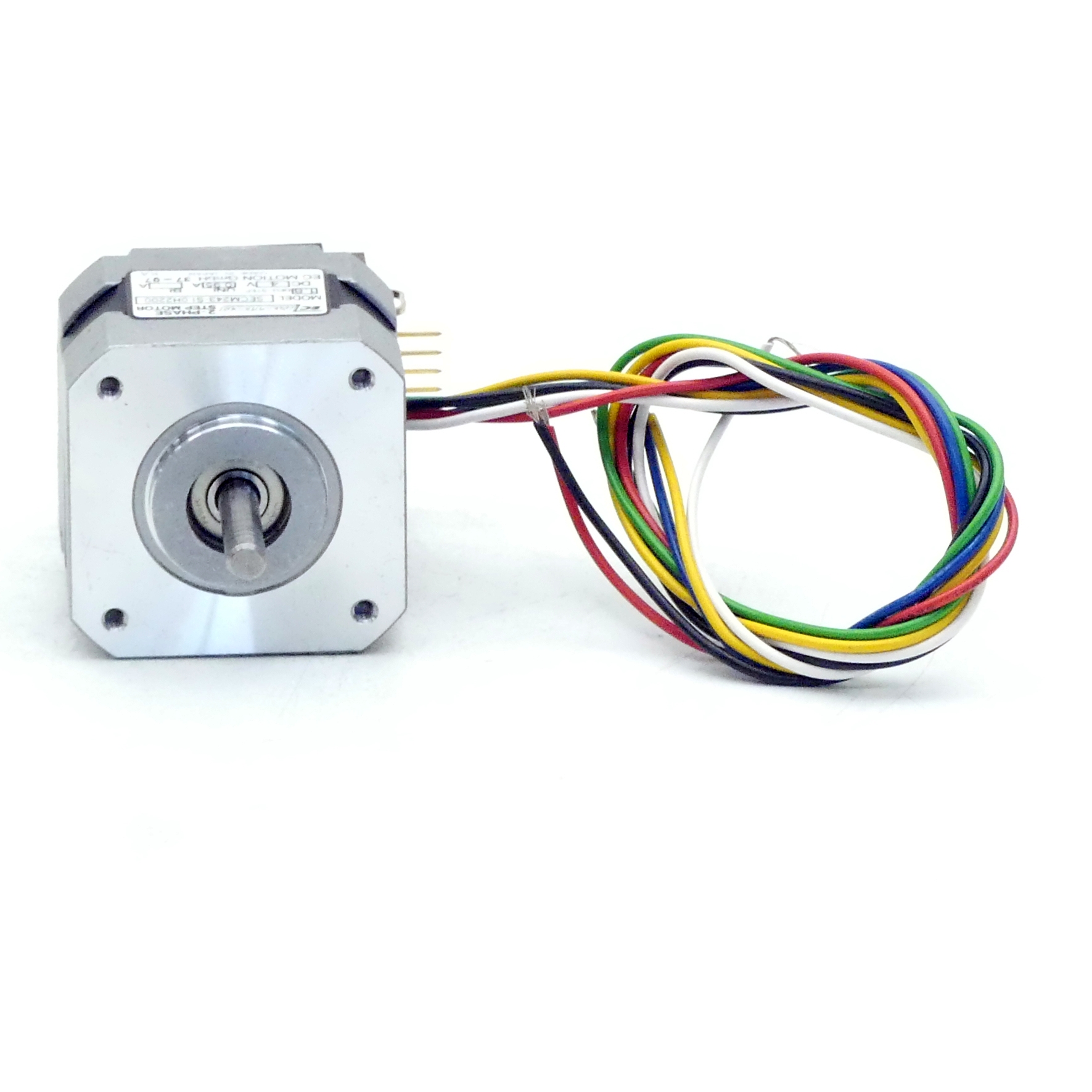 NEMA17 2-phase stepper motor 1.8° 0.16Nm Strands: 6 0.95A Front shaft: 5mm Encoder TTL  
