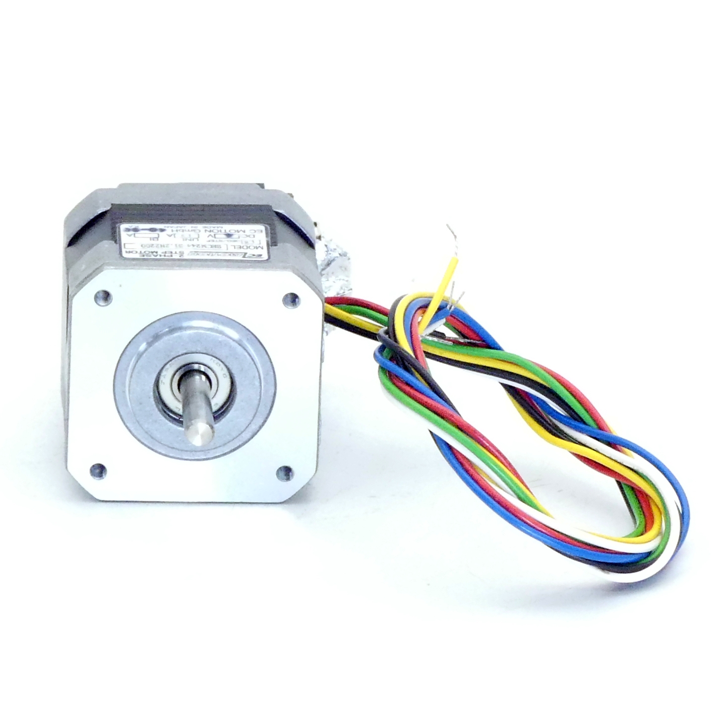 NEMA17 2-Phasen-Schrittmotor 1.8° 0.26Nm Litzen:6 1.2A Frontwelle:5mm Encoder TTL  Neu OVP