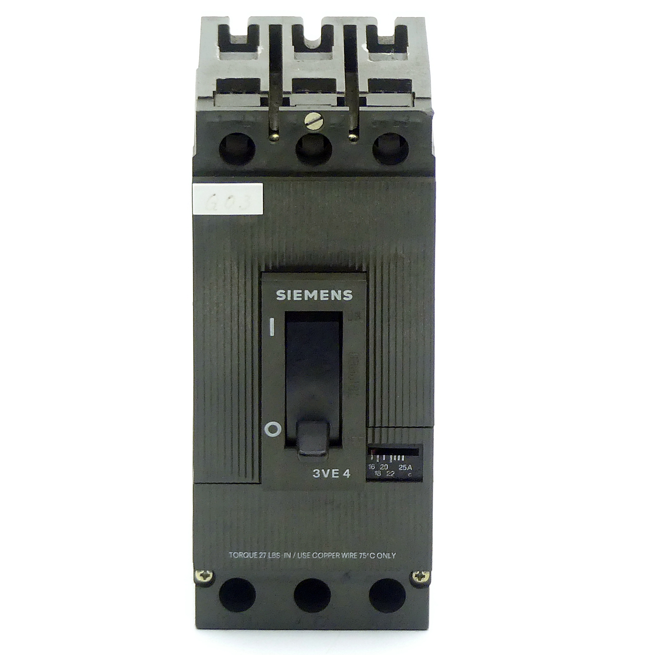 Circuit breaker for motor protection up to 63A  Used
