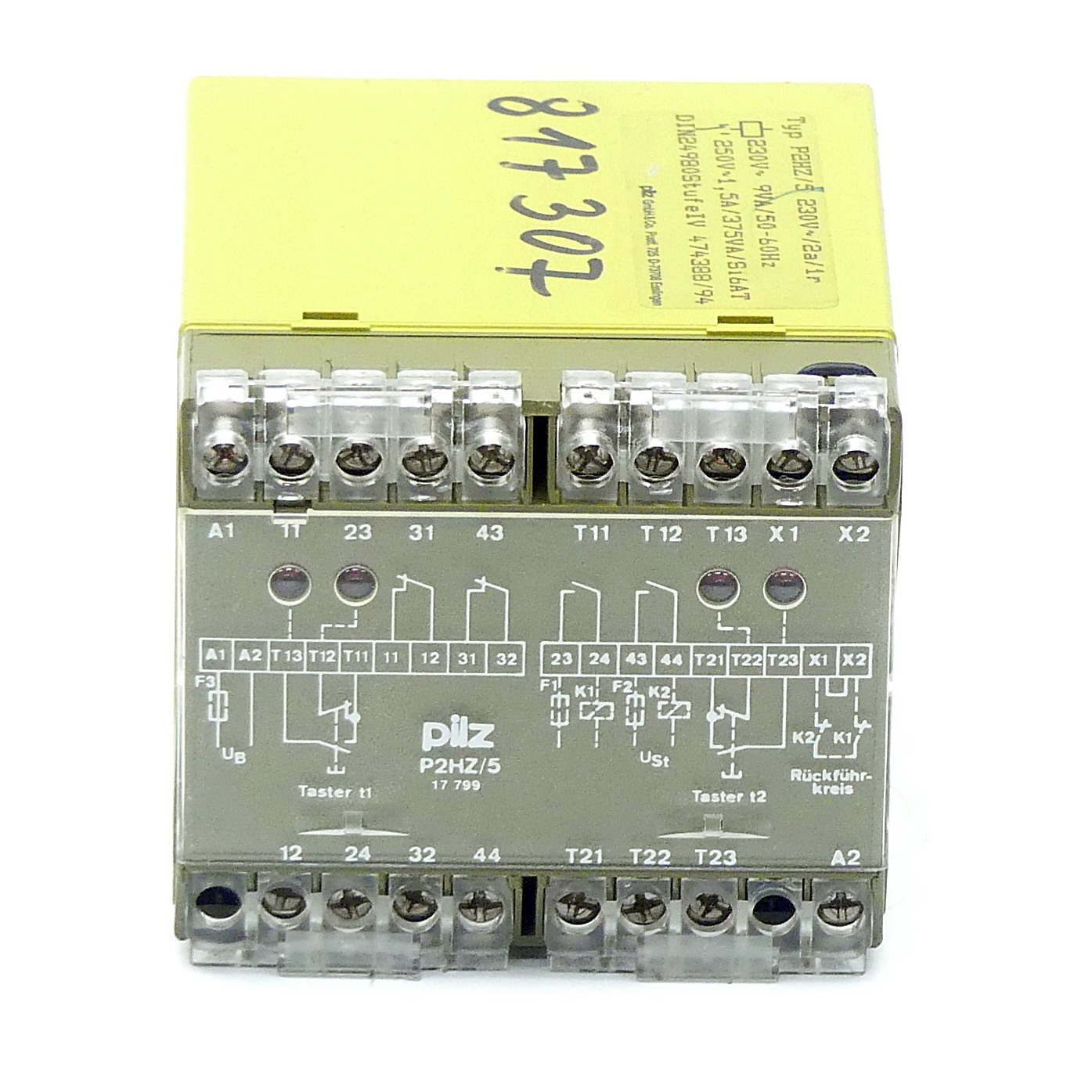 Sicherheitsrelais P2HZ/5 Neuwertig
