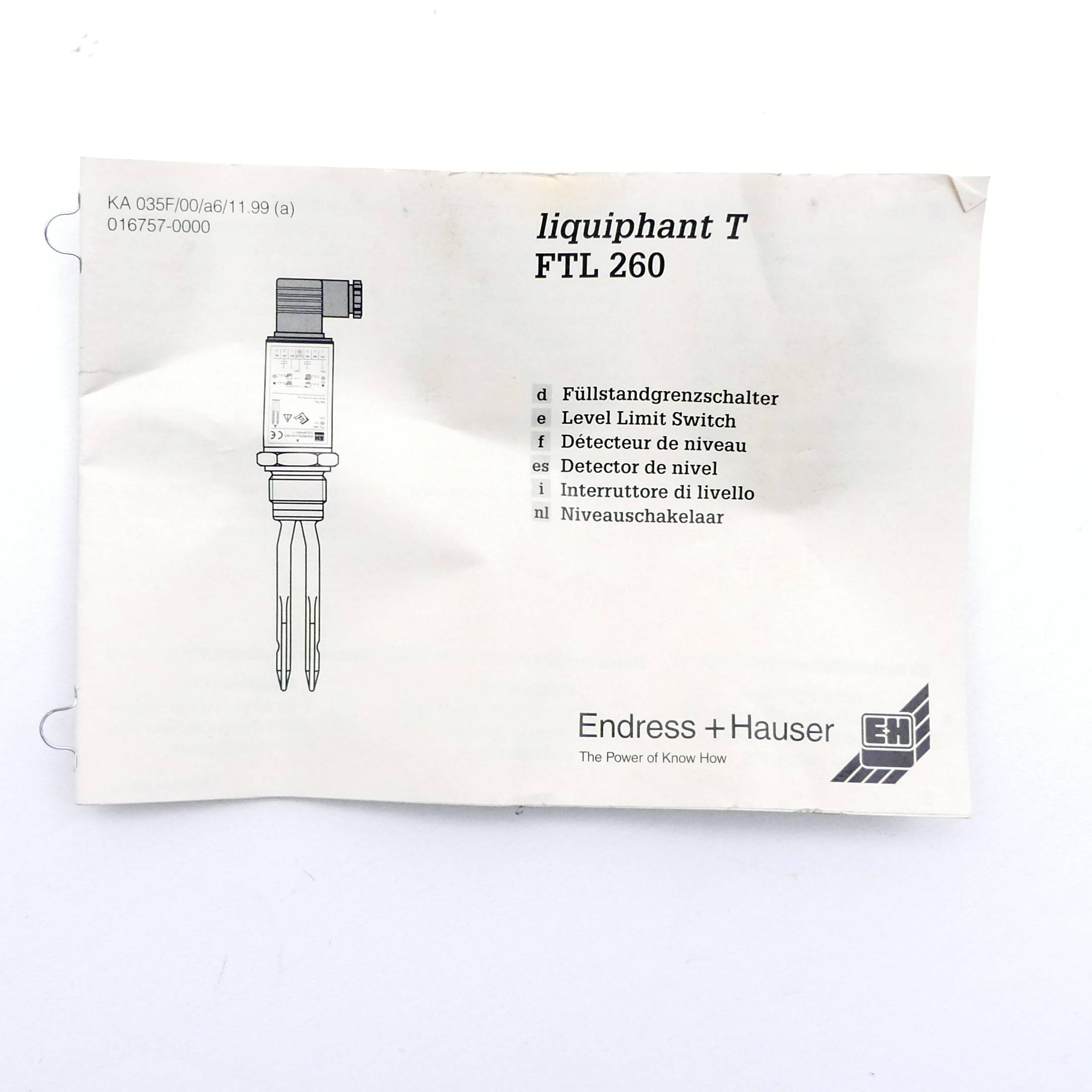 Füllstandgrenzschalter