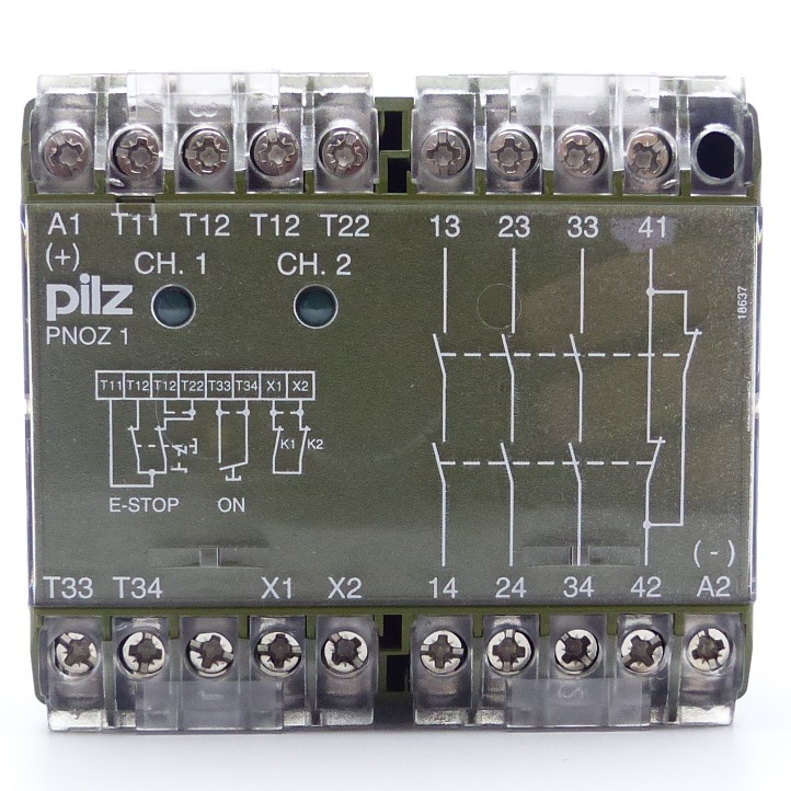 Safety Relay PNOZ 1 3S / 1Ö 