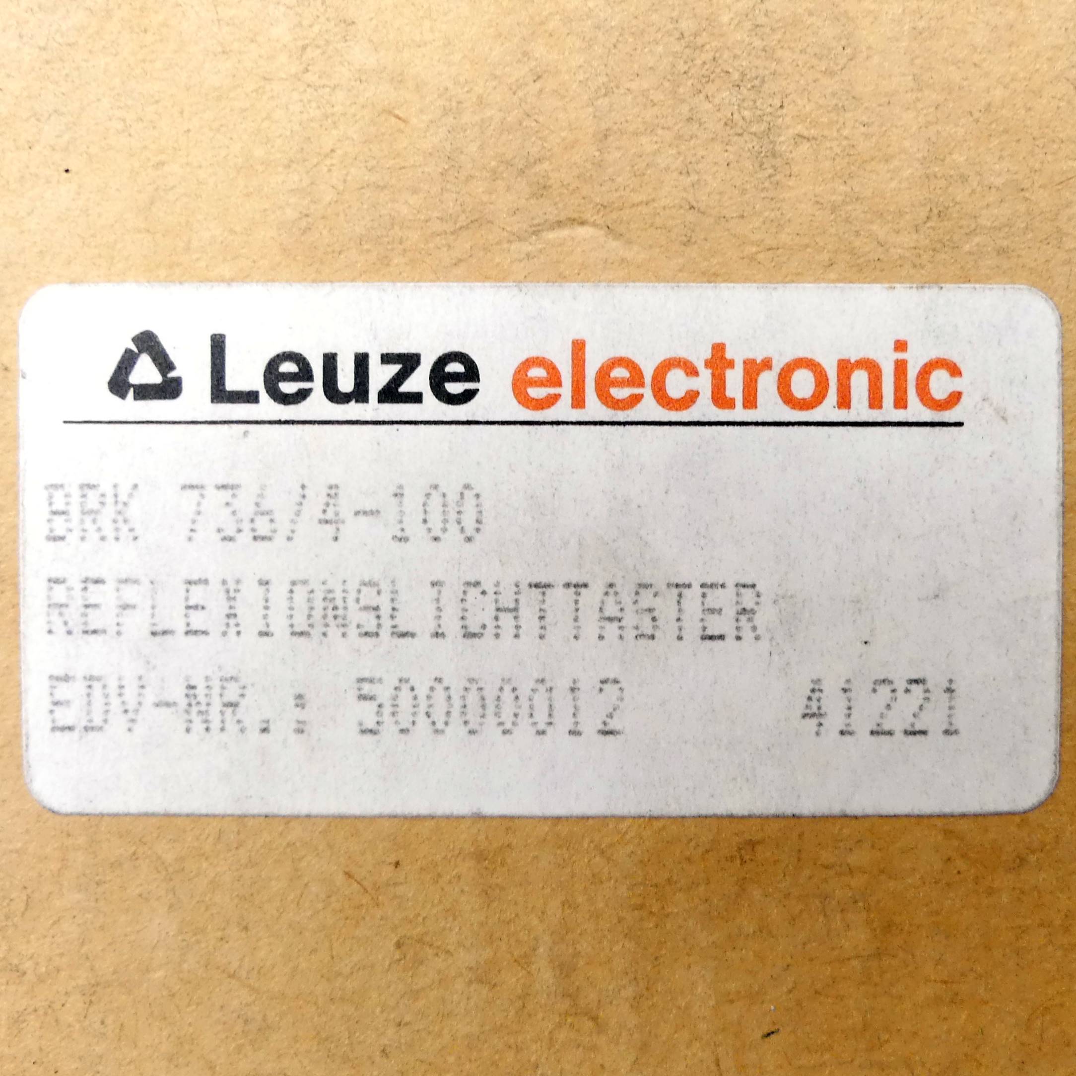 Reflexionslichttaster BRK 736/4-100