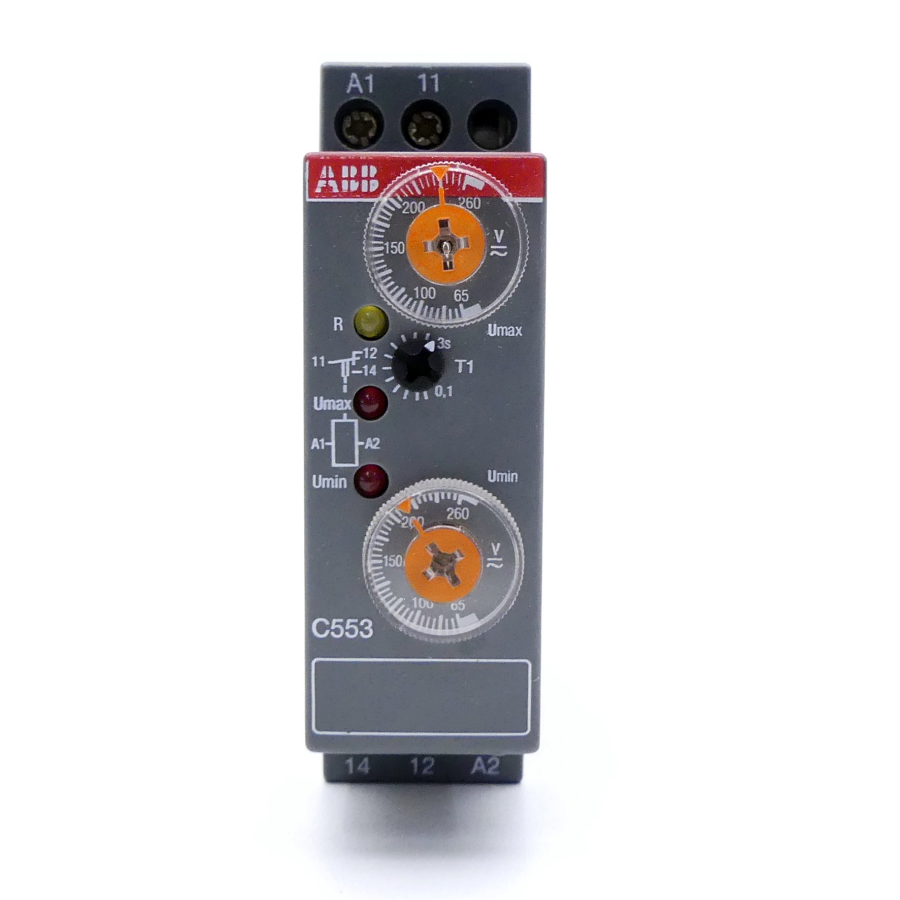 Electronic measuring and monitoring relay C553 