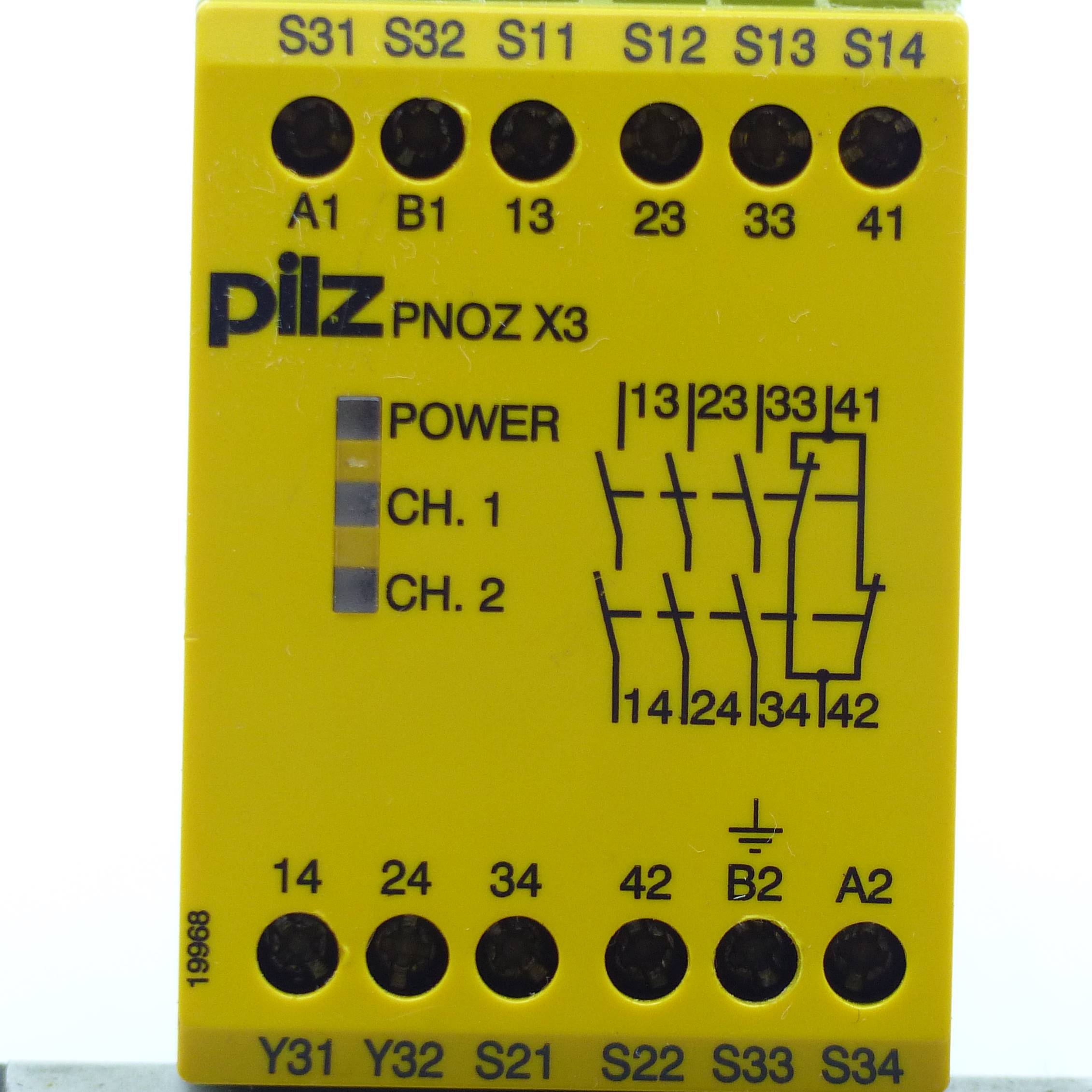 NOT-AUS-Schaltgerät PNOZ X3  