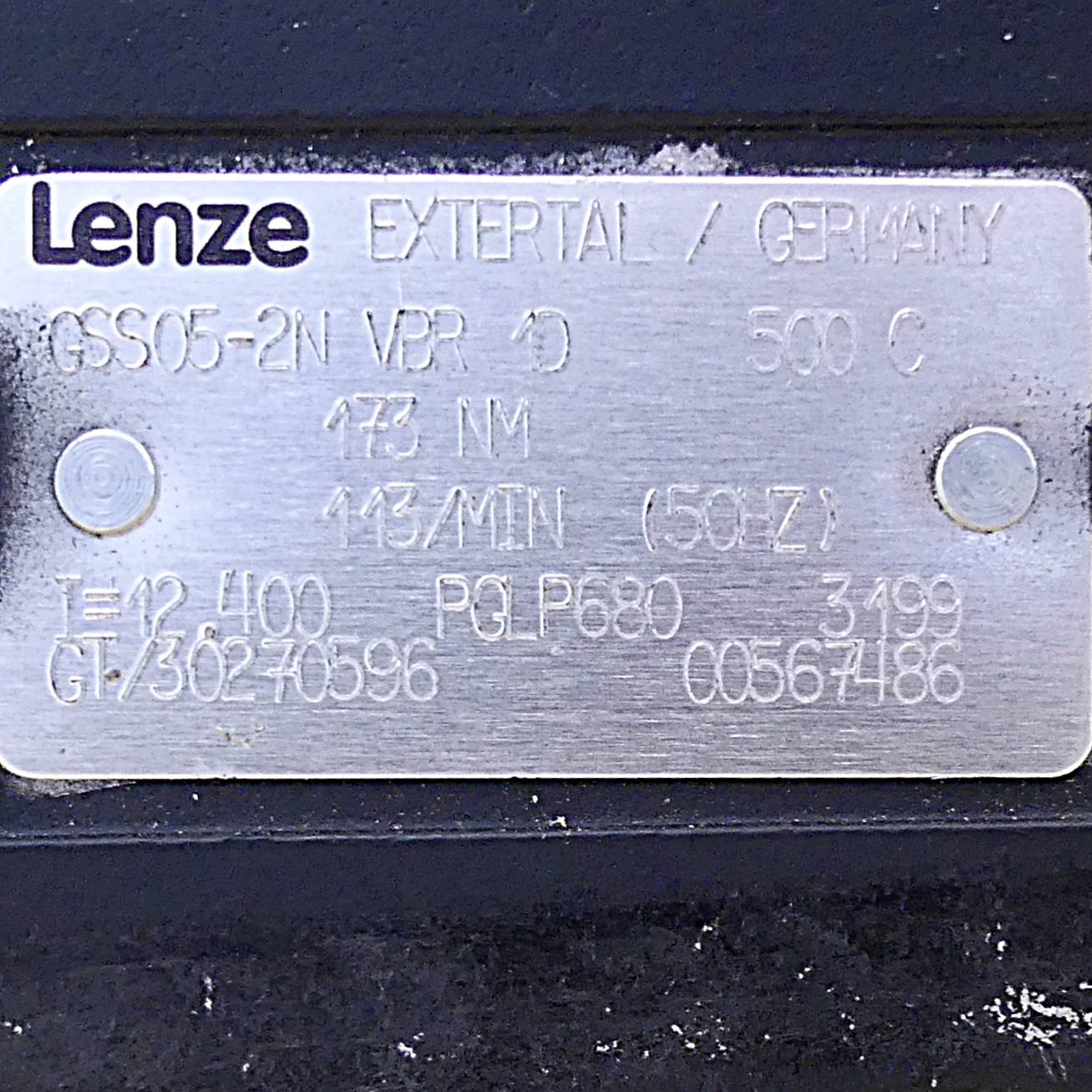Servomotor mit Getriebe MDFKABA080-22 