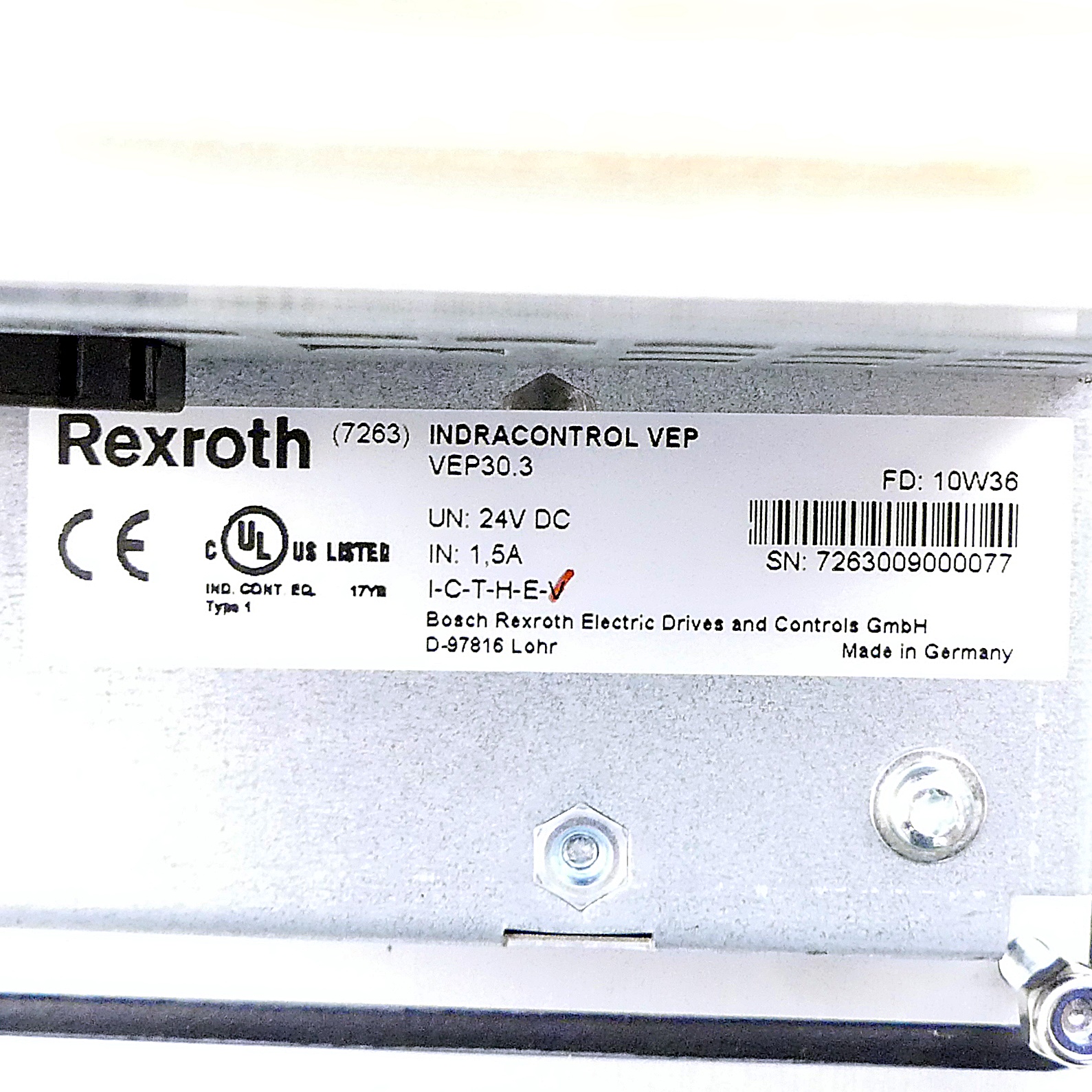 Indracontrol VEP VEP30.3CCN-256NN-MAD-128-NN-FW