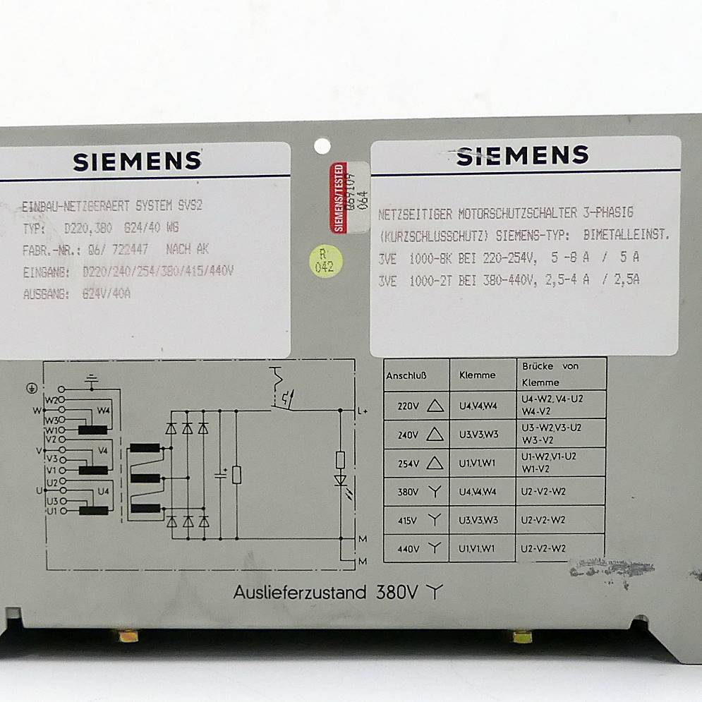 Load power supply 