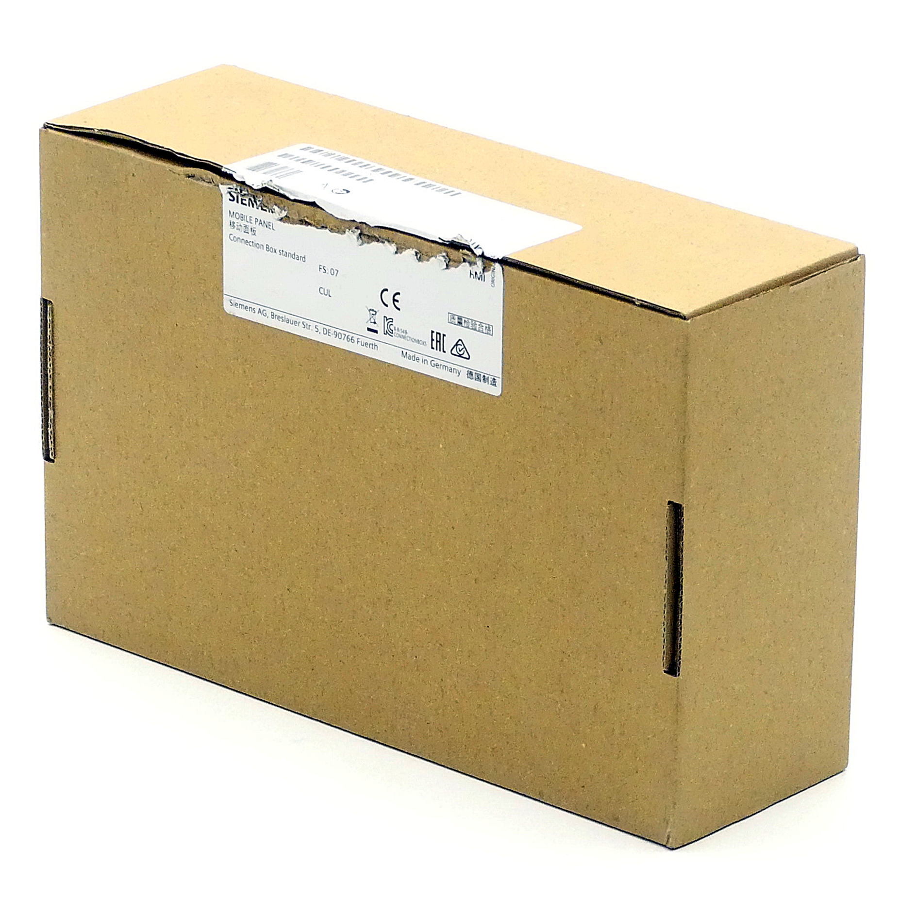 SIMATIC HMI connection box Standard for Mobile Panels