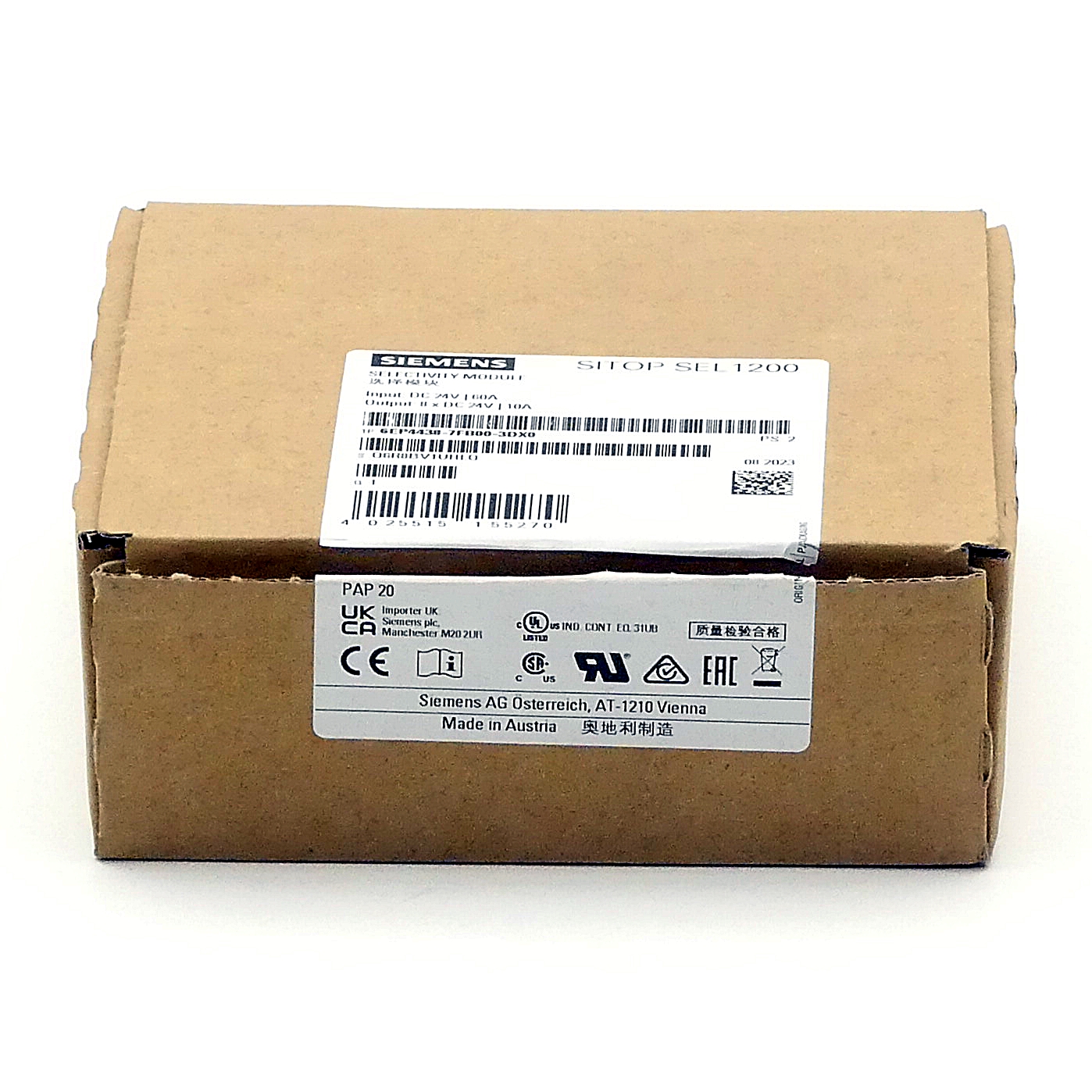 SITOP SEL1200 selectivity module