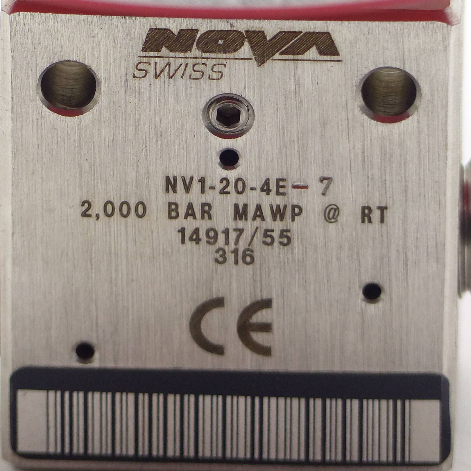 Needle Valve NV1-20-4E-7 