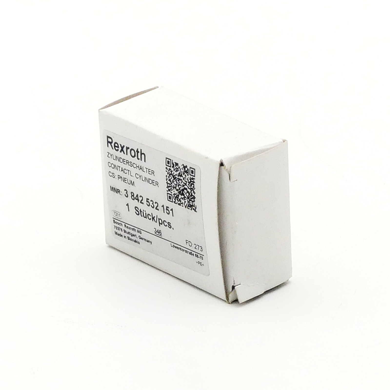 Pneumatic cylinder switch