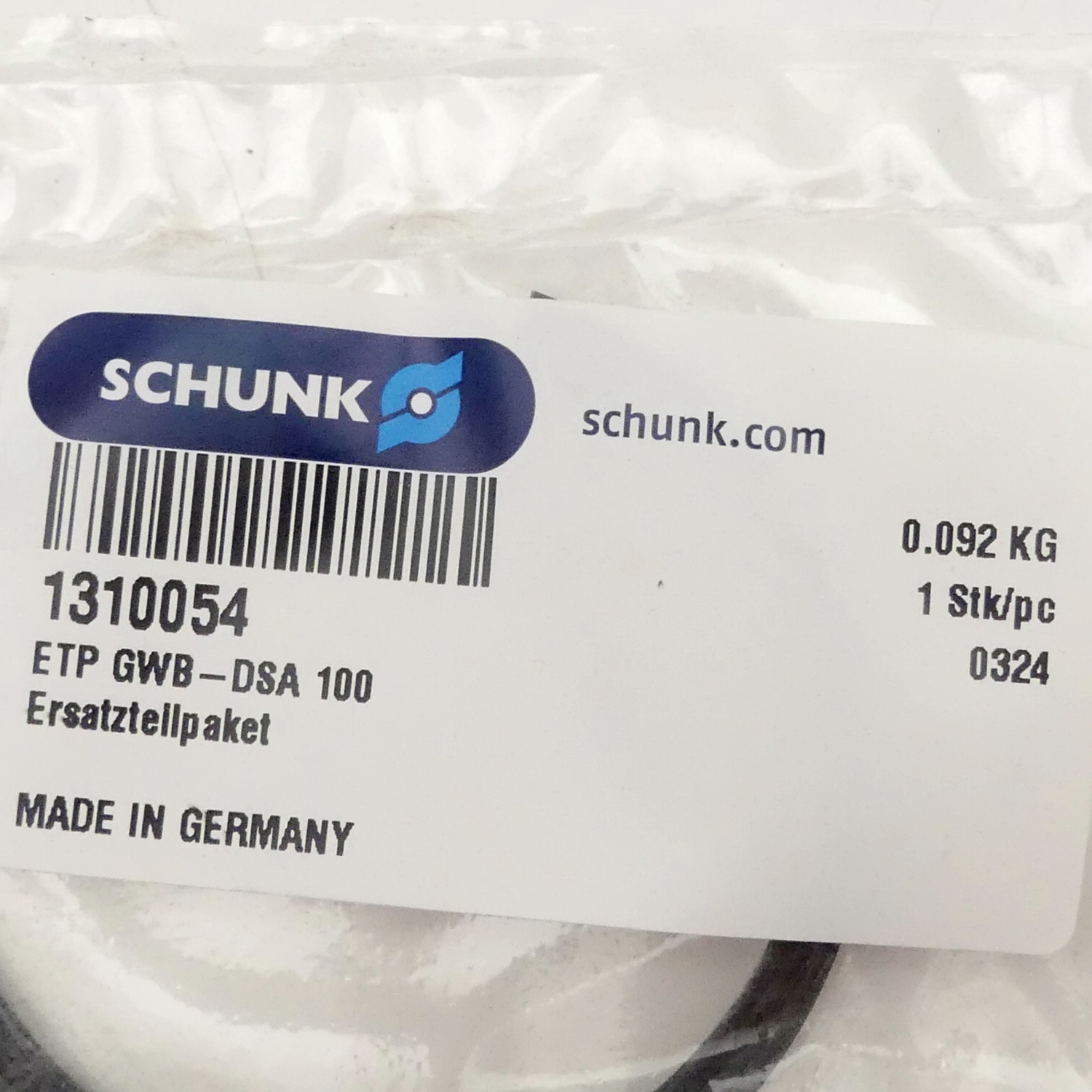 Spare parts package ETP GWB 100