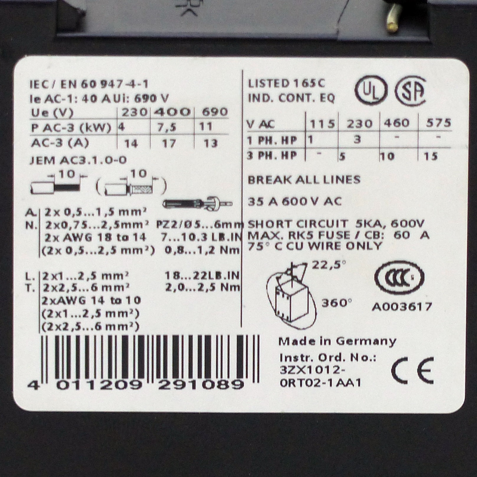 Contactor