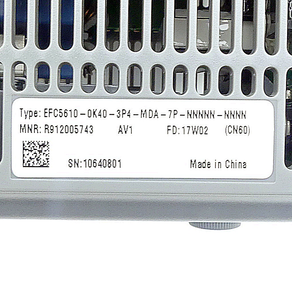 Frequency converter EFC 5610 