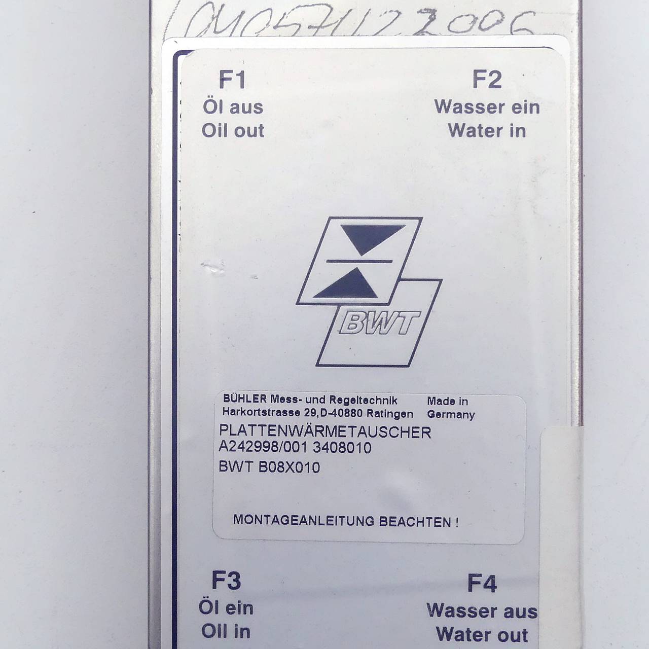 Plate Heat Exchanger 