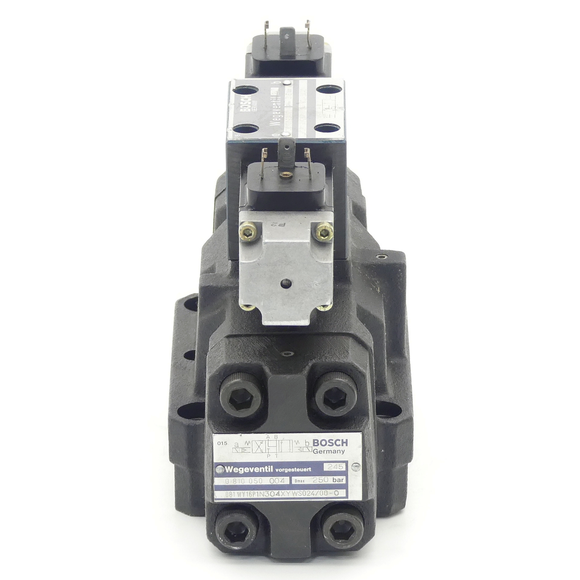 Vorgesteuertes 4/3-Wegeventil 081WV16P1N304XYWS024/00-0
