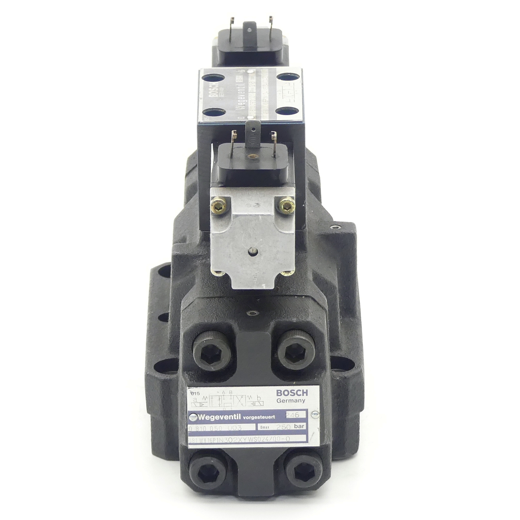 Pilot operated 4/3-way valve 081WV16P1N302XYWS024/00-0