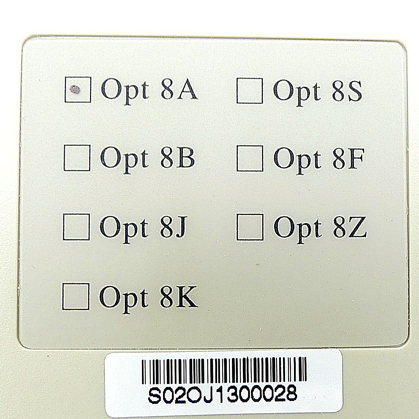 Connection box Opt8A 