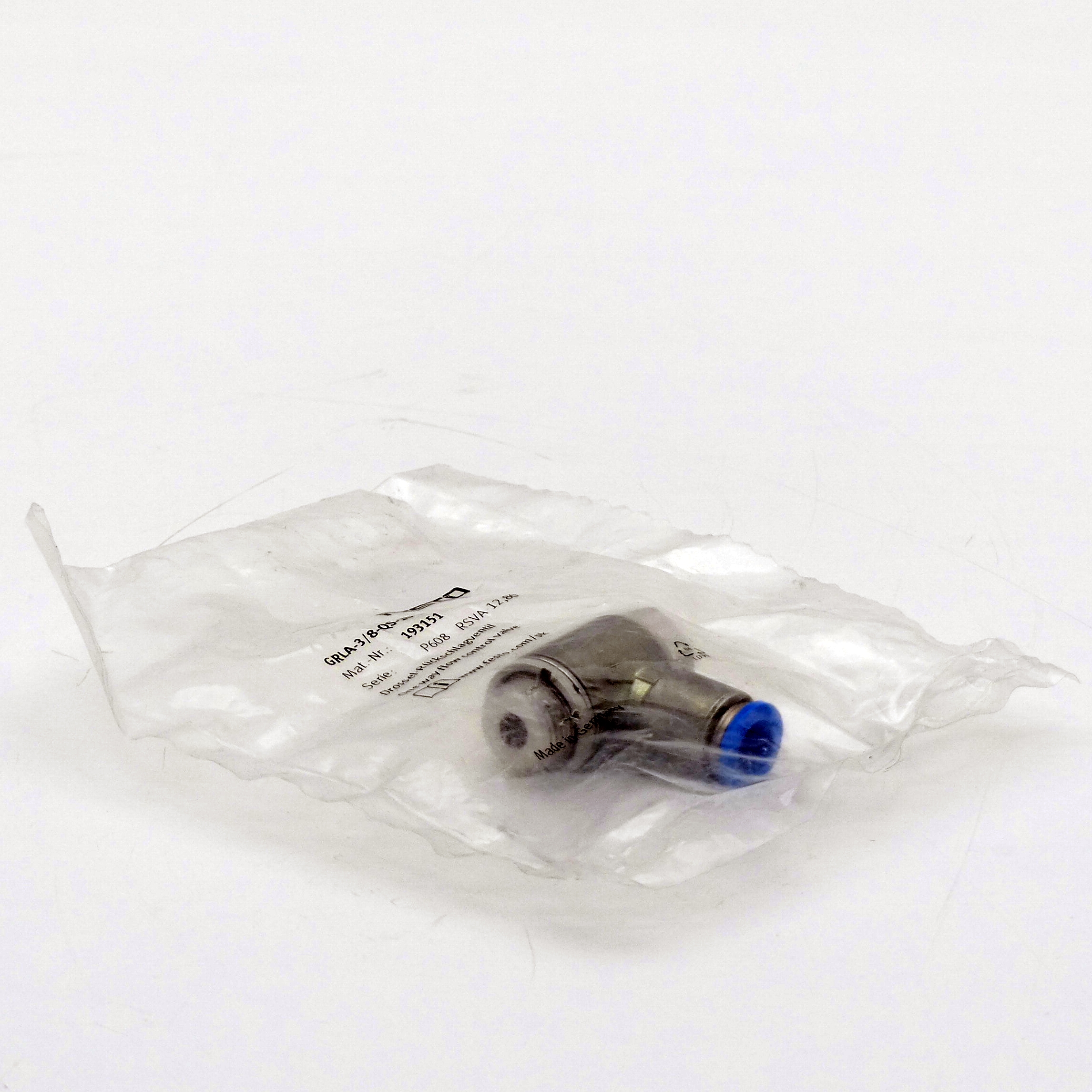 Drossel-Rückschlagventil GRLA-3/8-QS-10-D