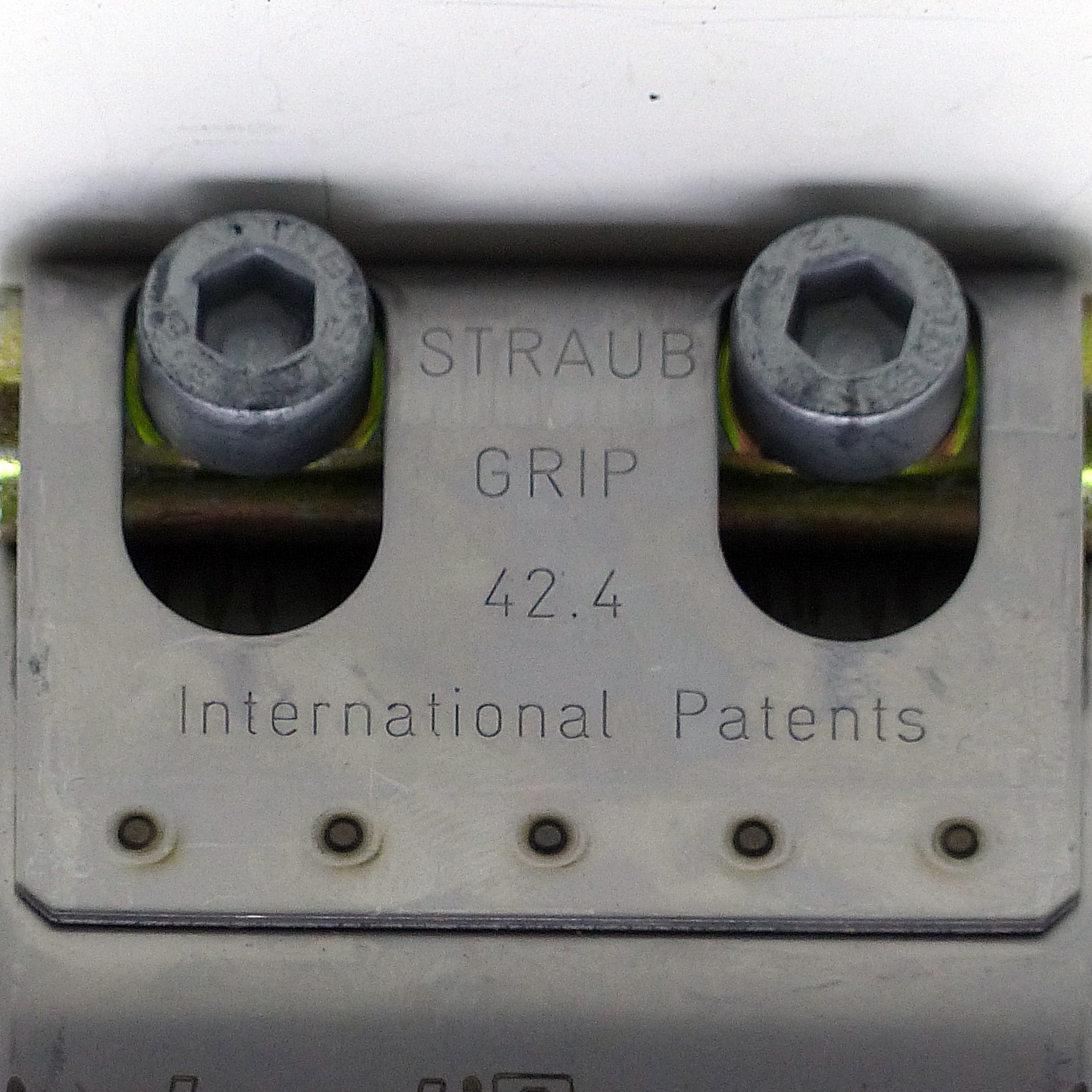STRAUB-METAL-GRIP EPDM-Dichtung Edelstahlverschluß