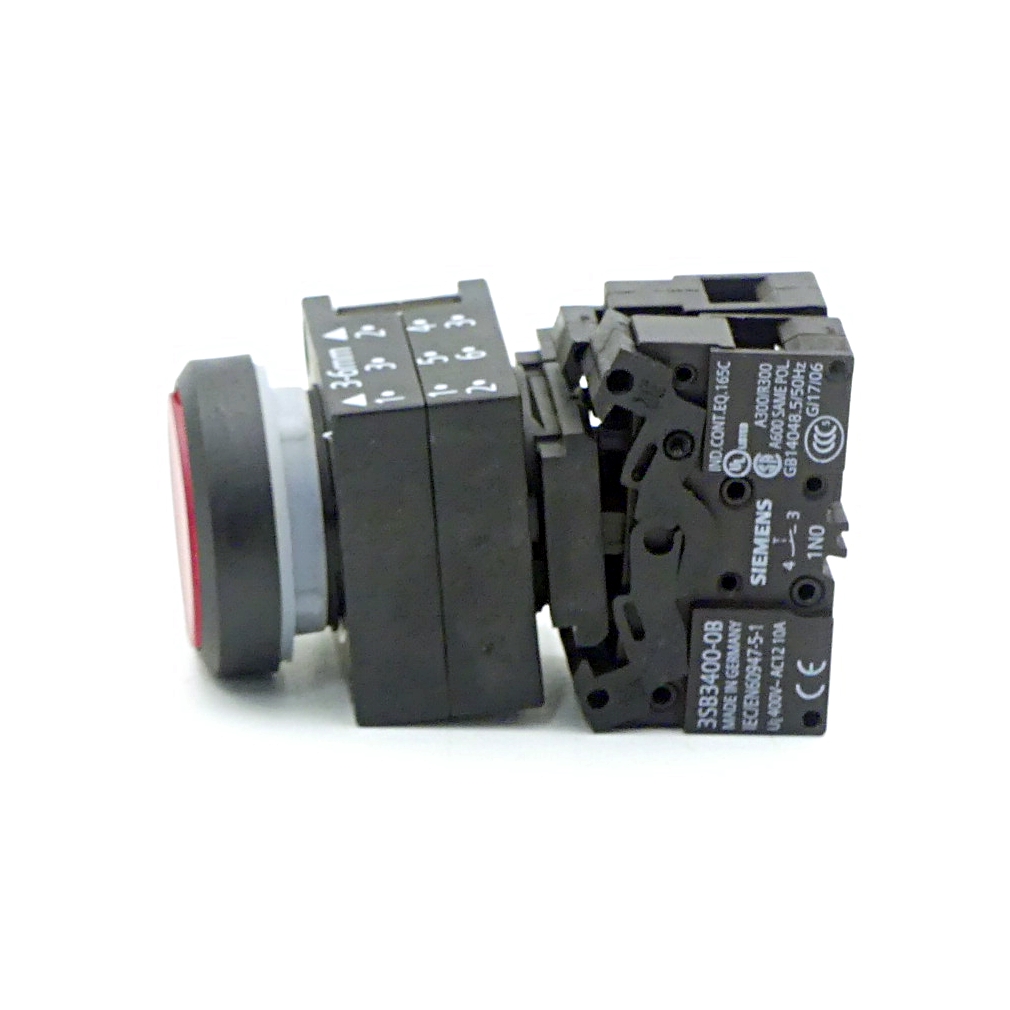 Push-button red 3SB3245-0AA21 New FS