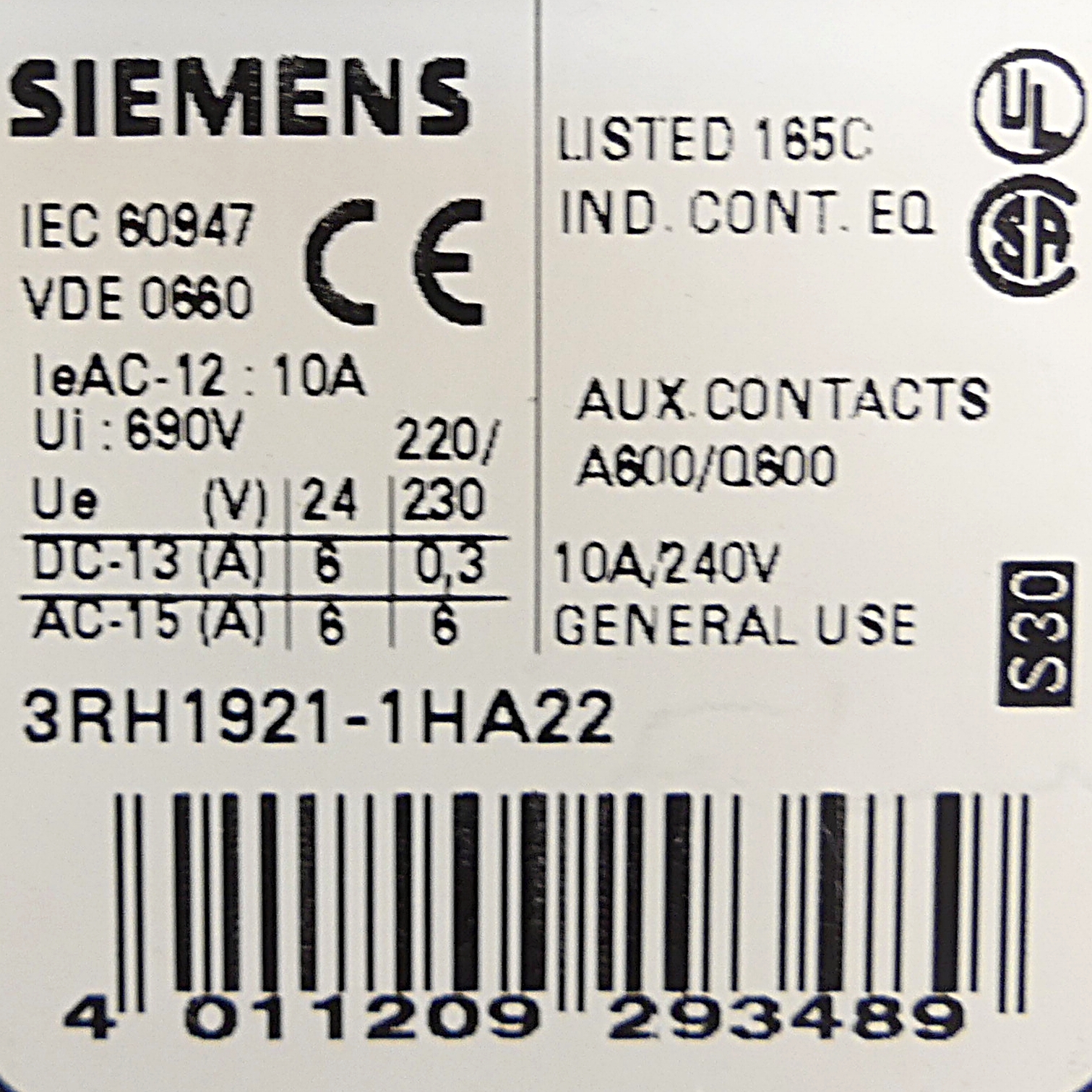 Power contactor 