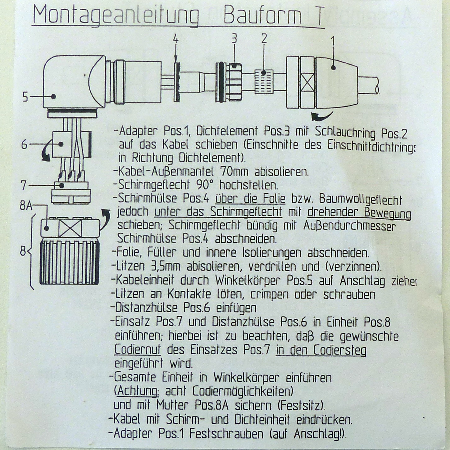 Cable Connector 1611504 