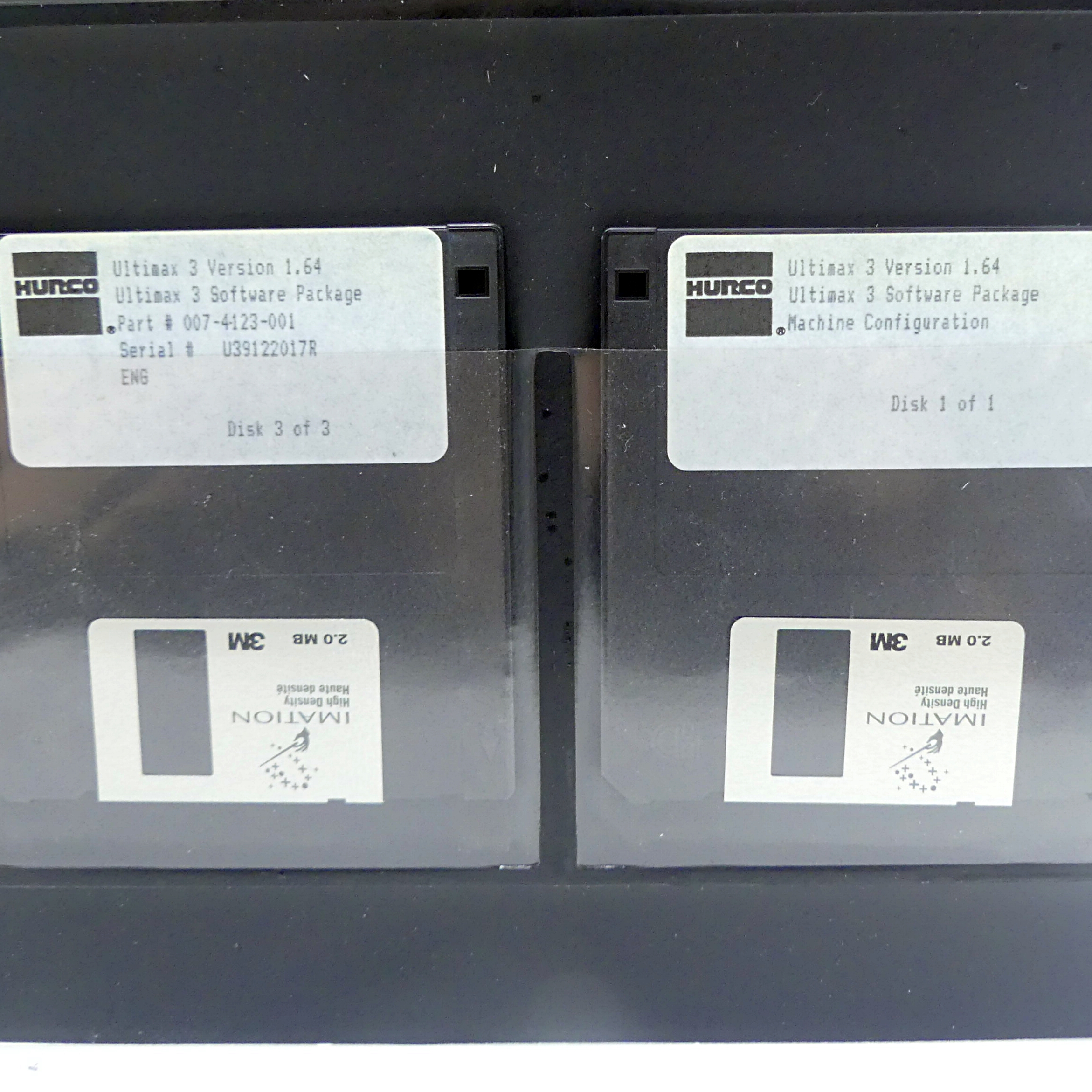 Teac Diskettenlaufwerk mit Hurco Diskettenordner 