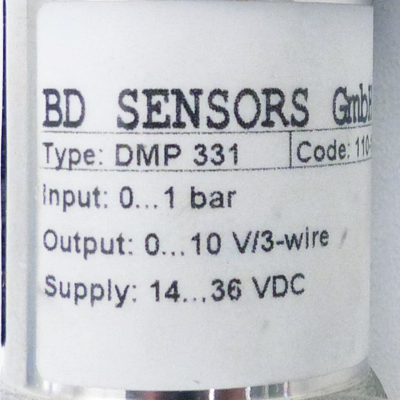 Pressure Transmitter DMP 331 
