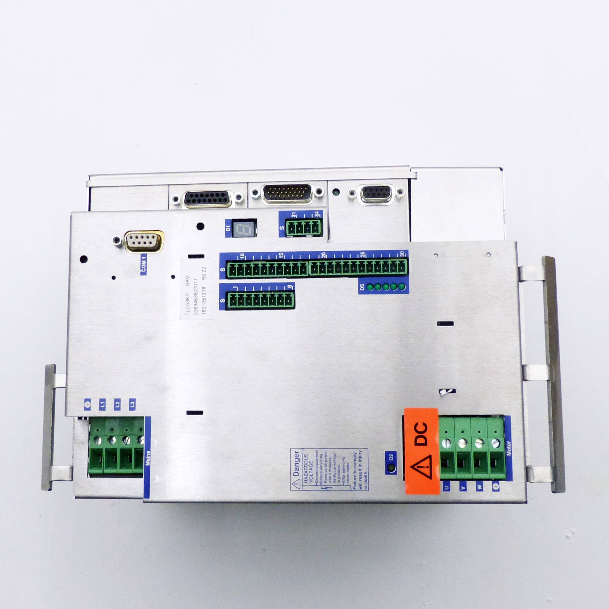 Positioning control for stepper motors TLC536 F SAM 