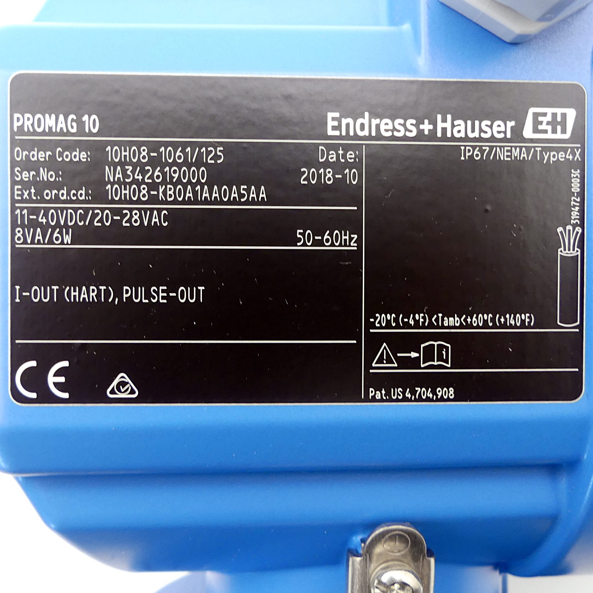 Magnetisch-induktives Durchflussmessgerät 
