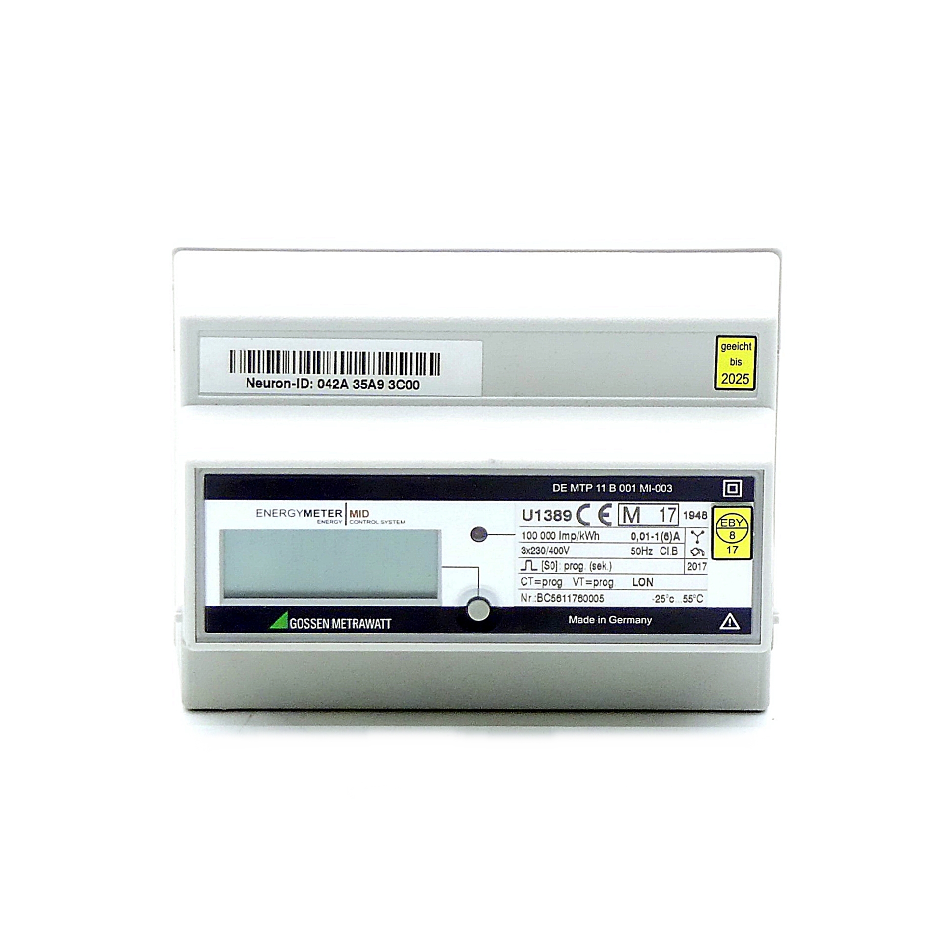 Gossen Metrawatt Energymeter